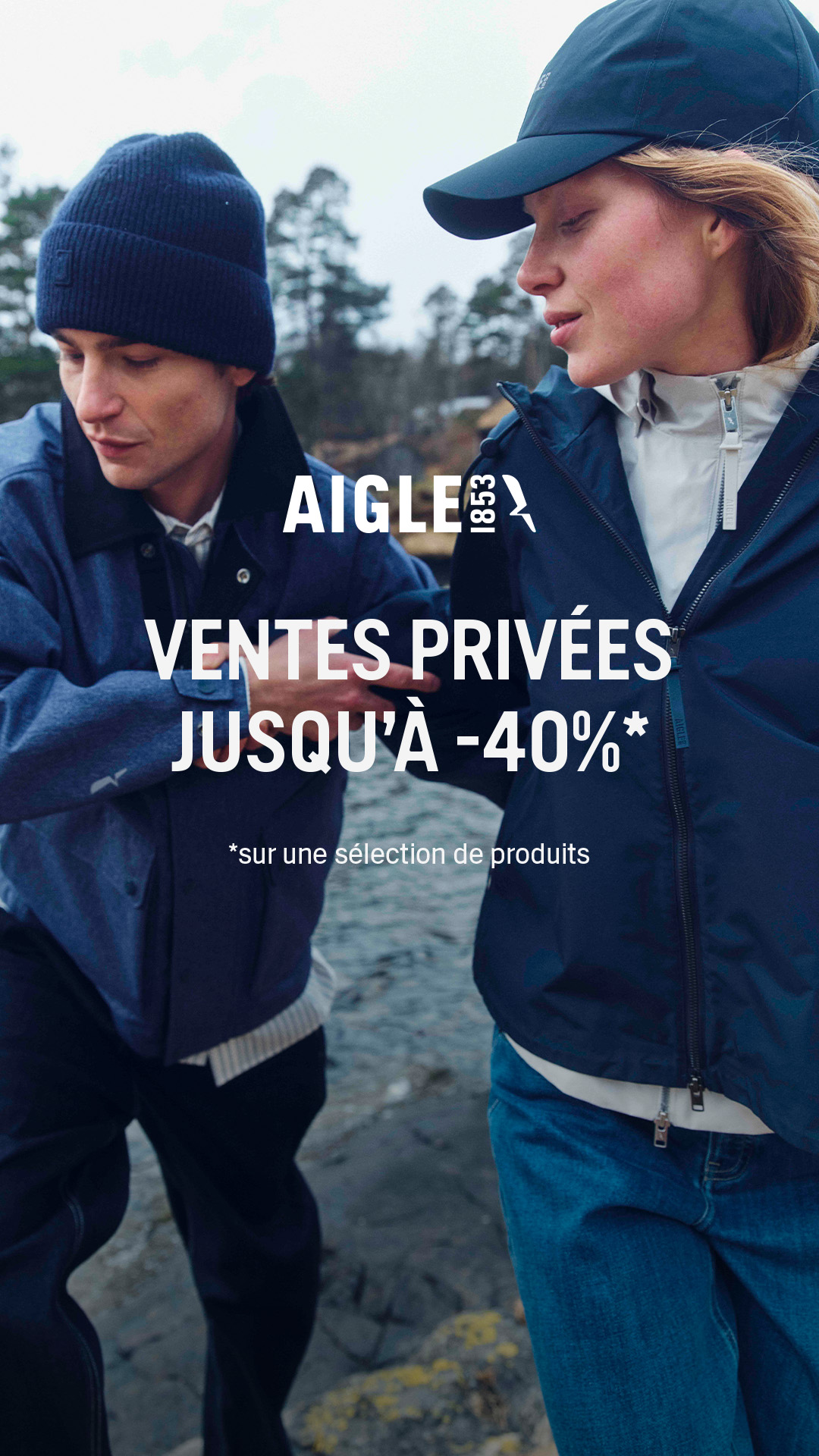 Aigle Facebook ad: Ventes Privées