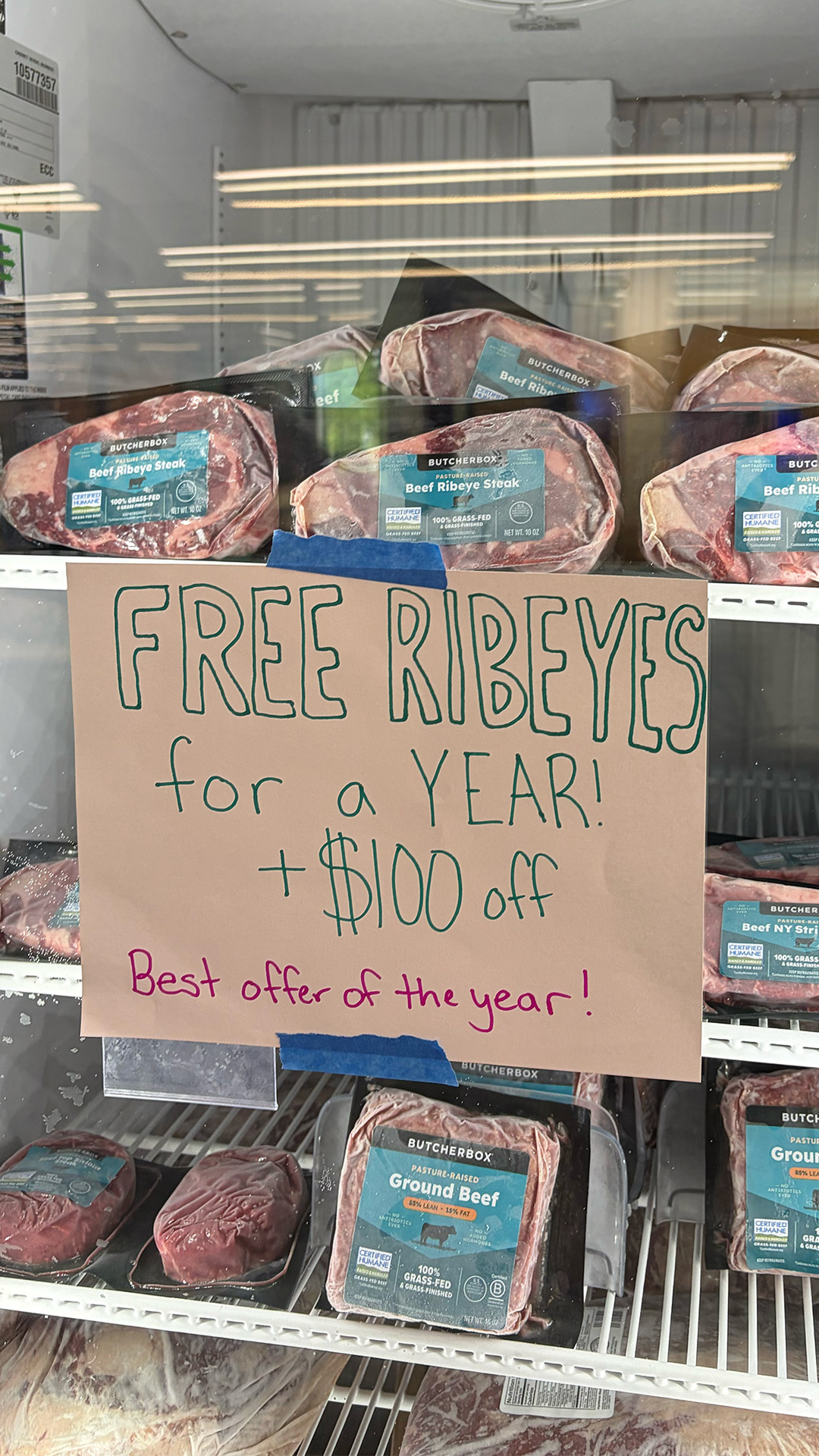 ButcherBox Facebook ad