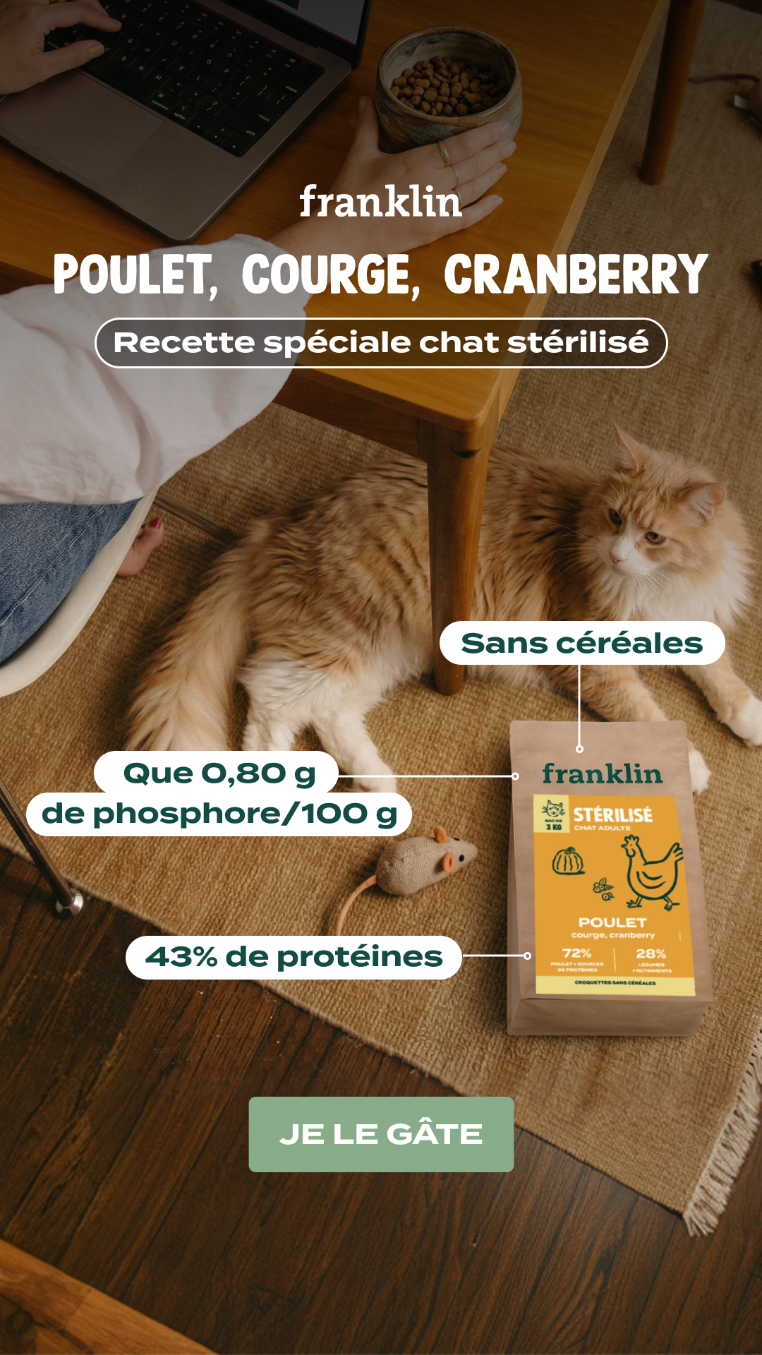 Franklin Pet Food Facebook ad