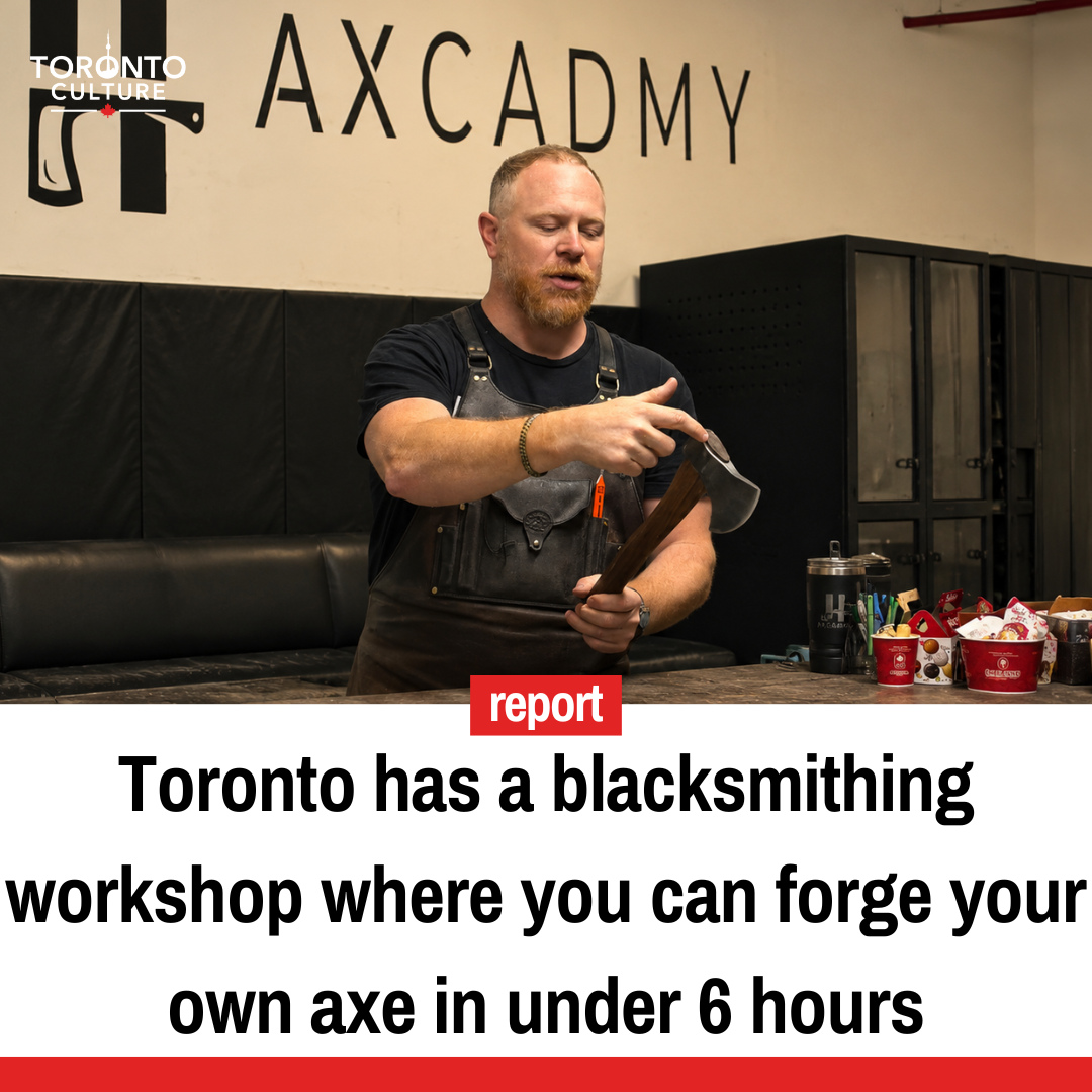Toronto Culture Facebook ad: AXCADMY is one of Toronto's most unique hands-on…