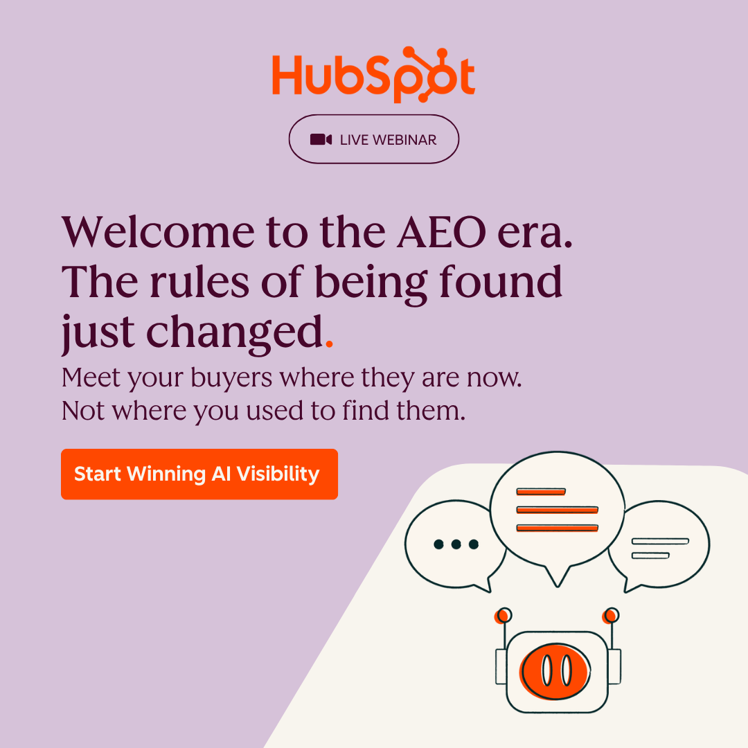 HubSpot Facebook ad