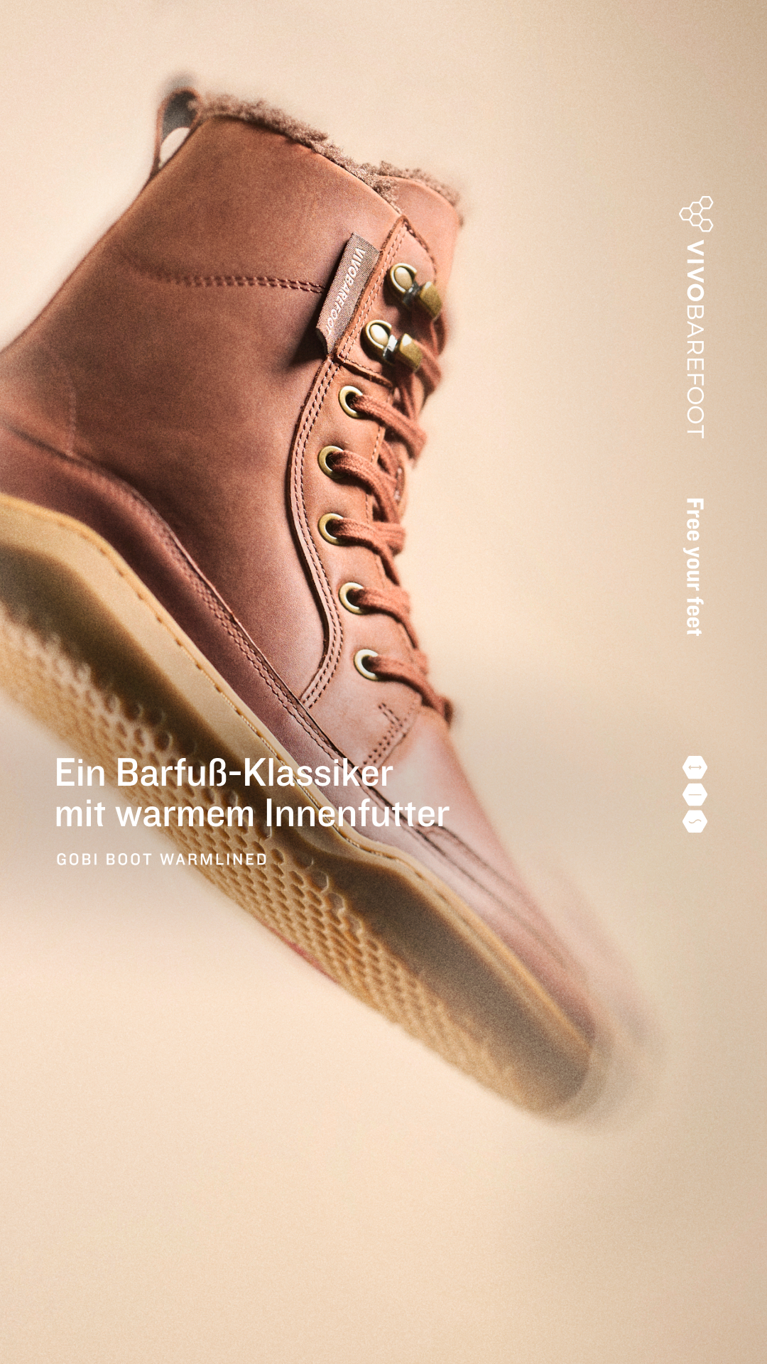 Vivobarefoot Facebook ad