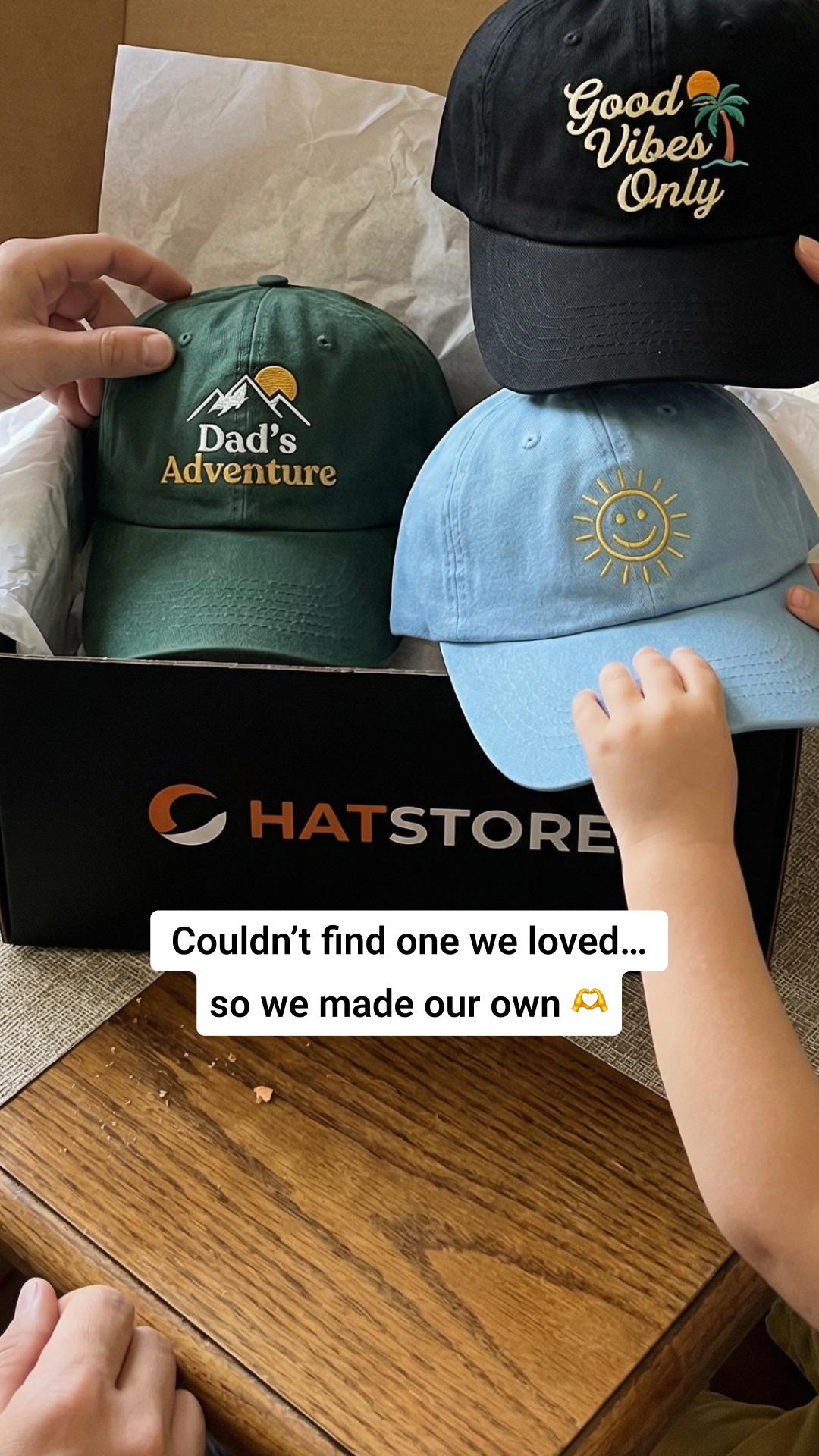 Hatstore Facebook ad