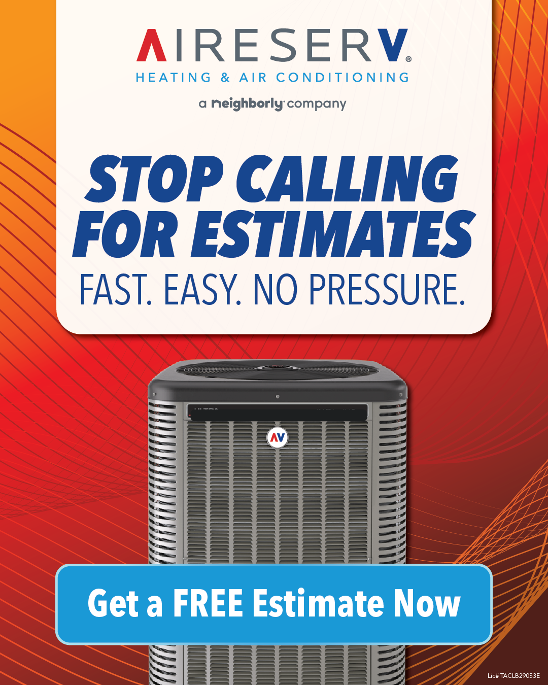 Aire Serv of Houston Northwest Facebook ad: Getting an HVAC system estimate just got easier!