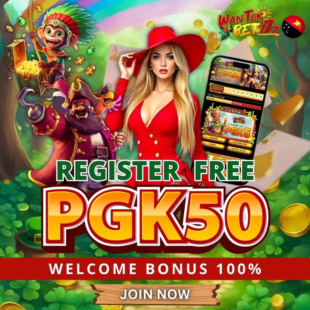 Wantok 777 Facebook ad: Claim Now PGK50