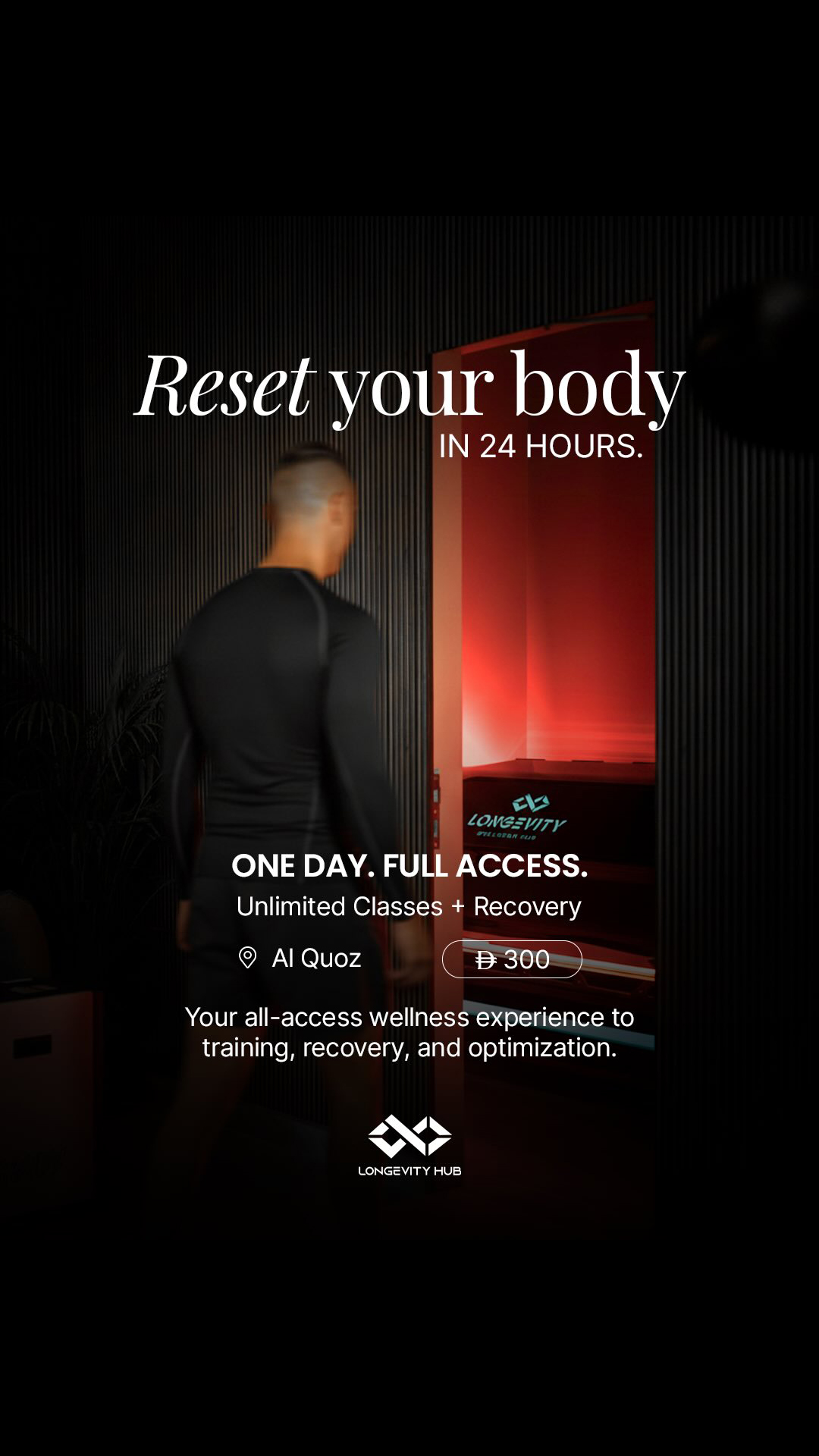 Longevity Wellness Hub Facebook ad