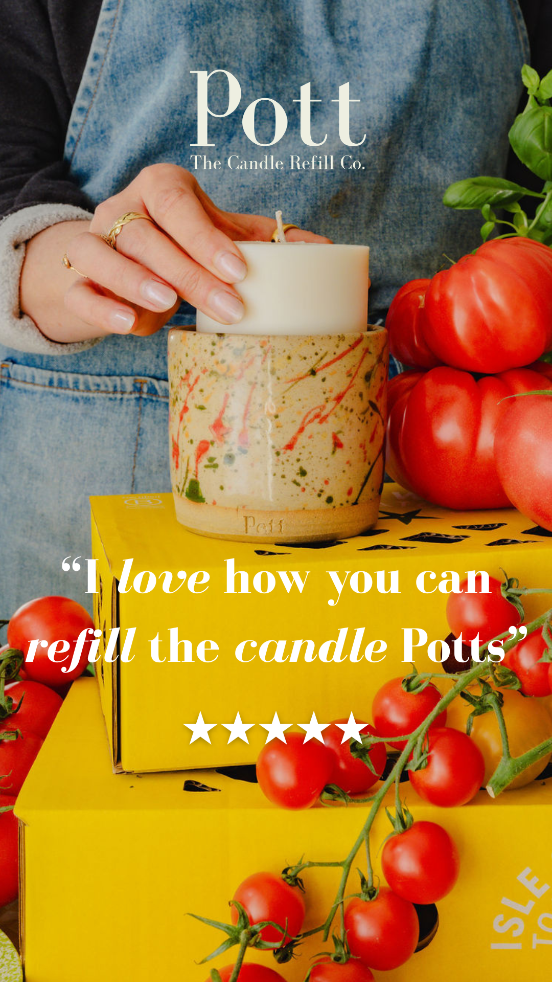 Pott Candles Facebook ad