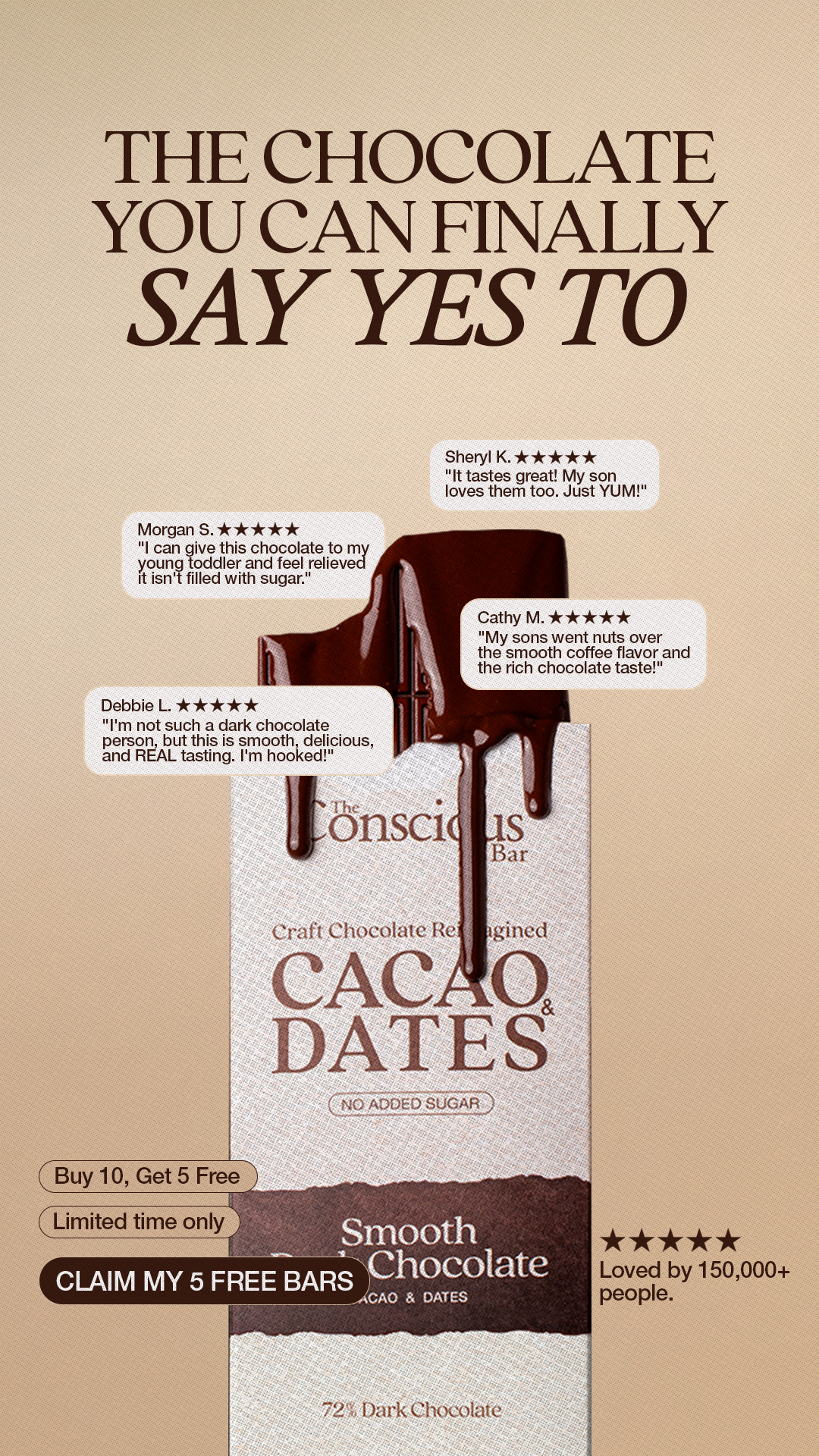 The Conscious Bar Facebook ad