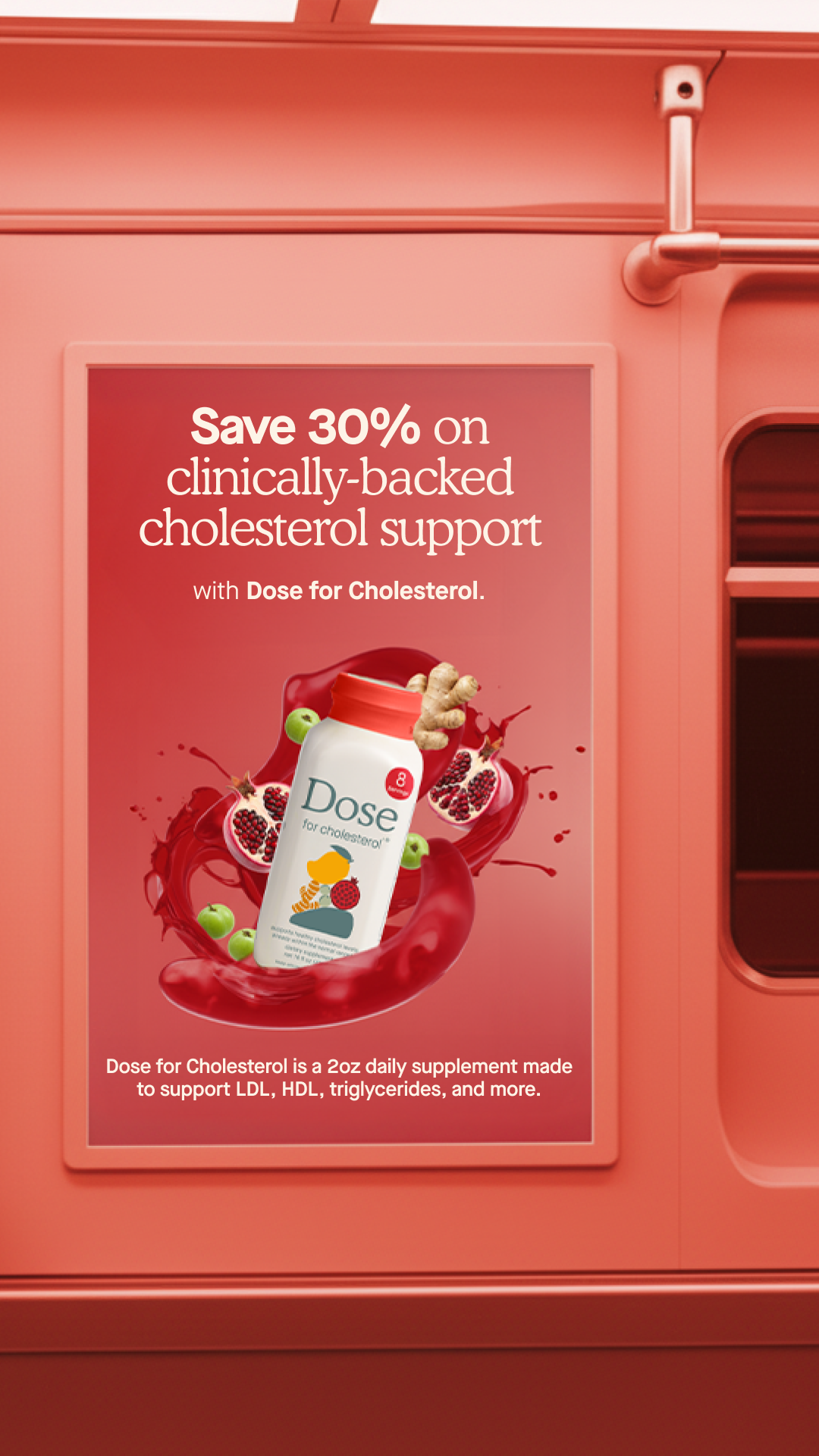 Dose for Cholesterol Facebook ad