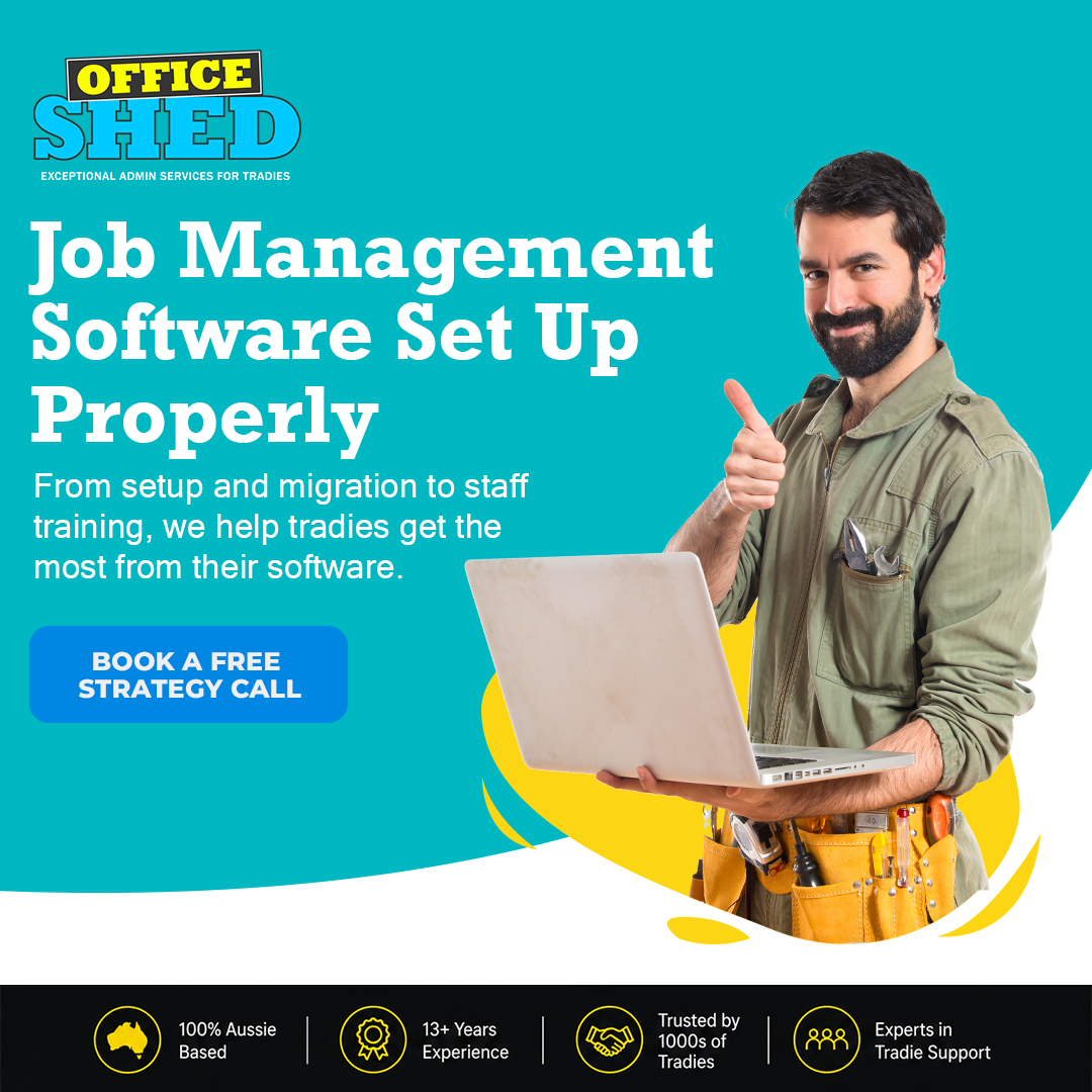 Office Shed - Exceptional Admin Services For Tradies Facebook ad