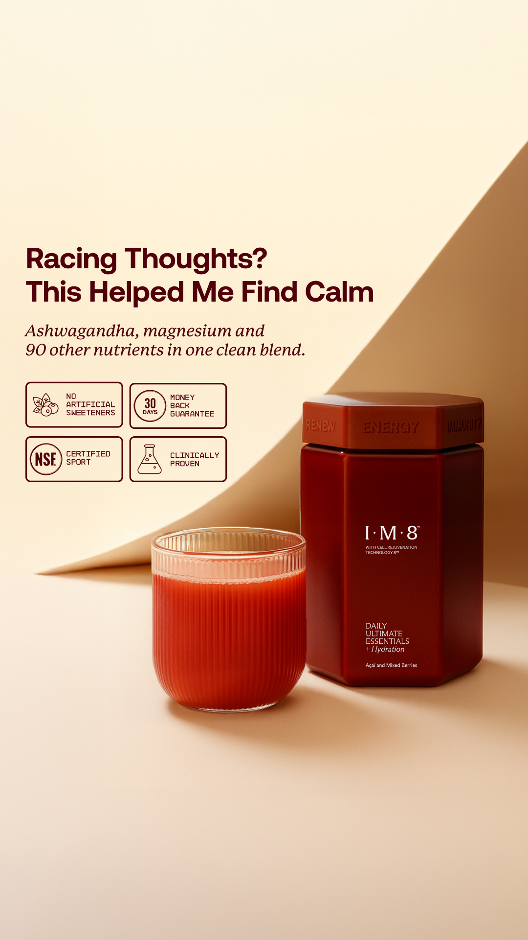 IM8 Health Global Facebook ad