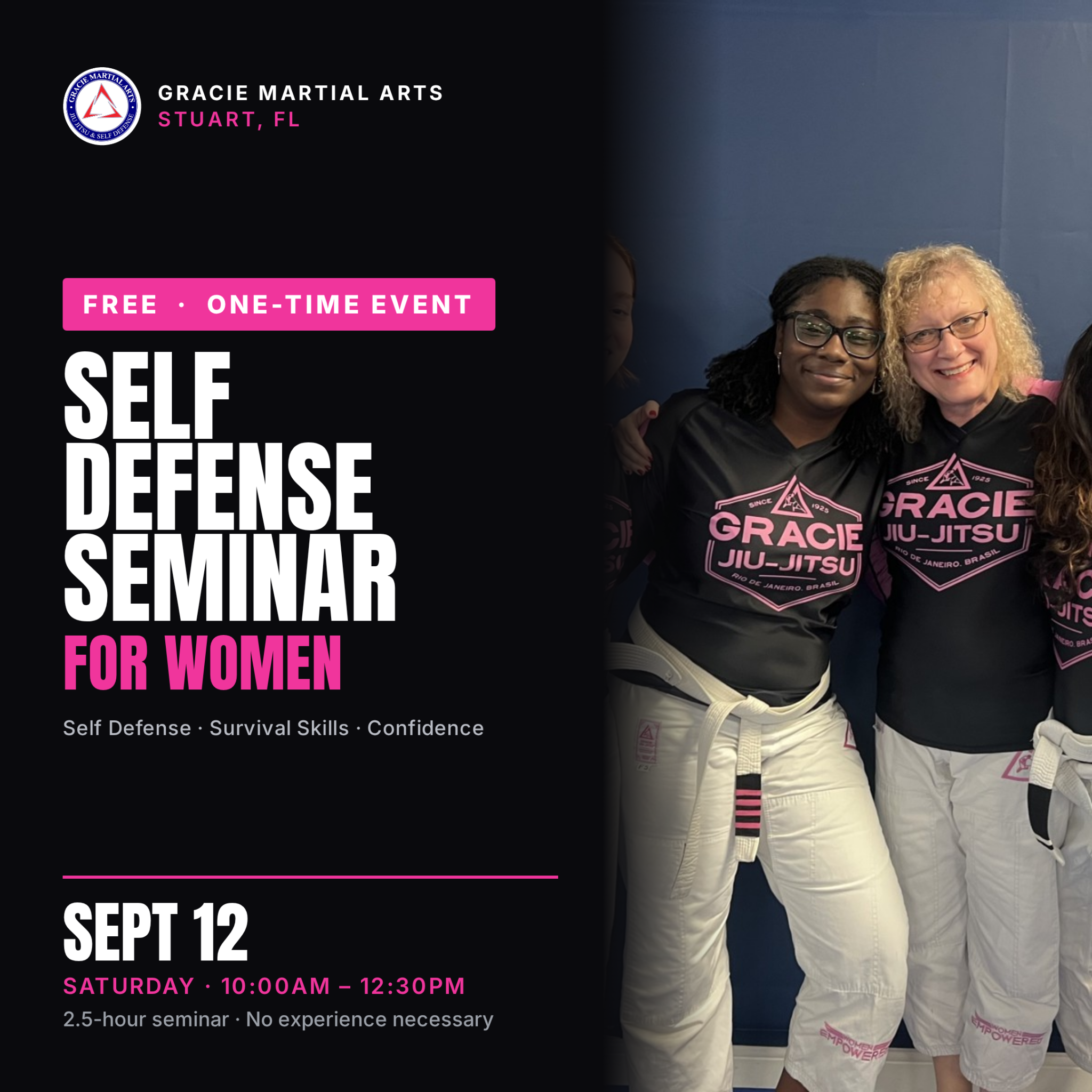 Gracie Martial Arts Facebook ad