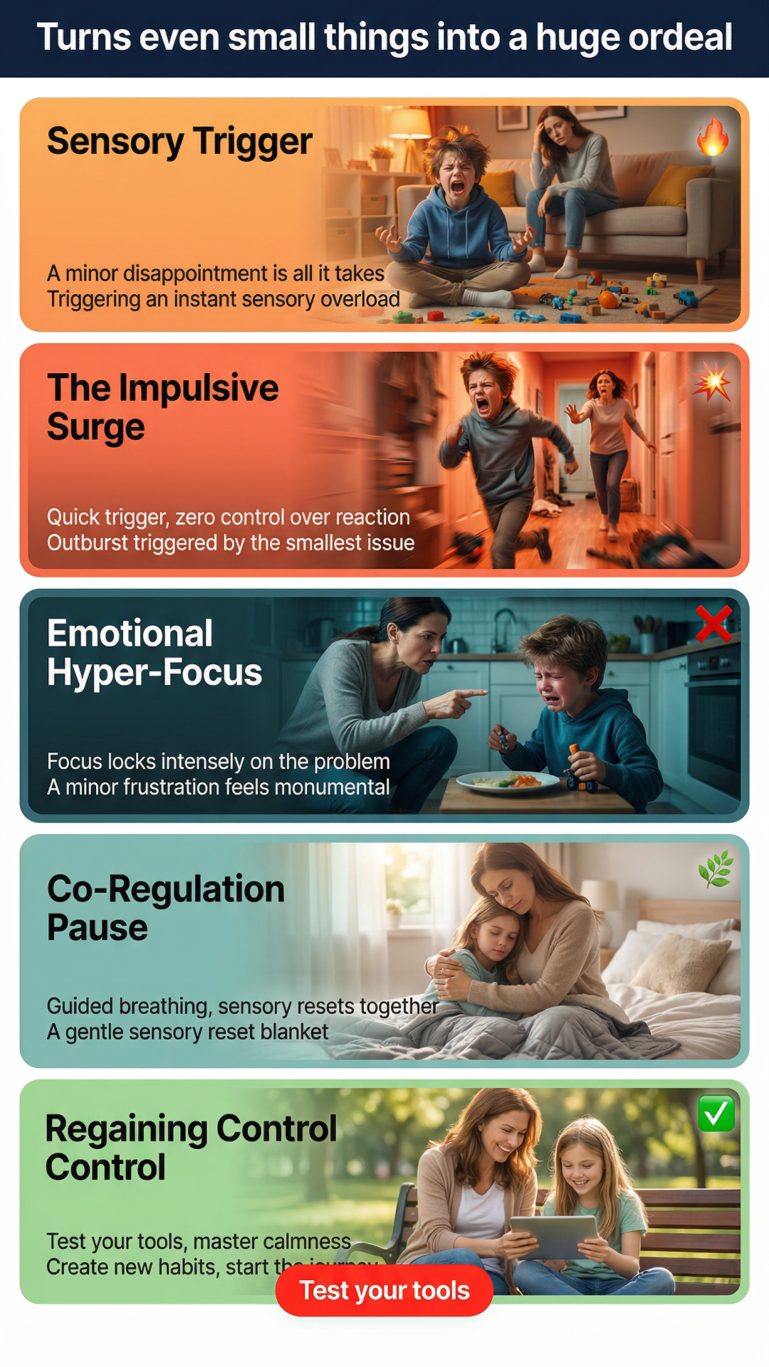 Parenting Coach: ADHD Support Facebook ad: Parenting Coach Paywall