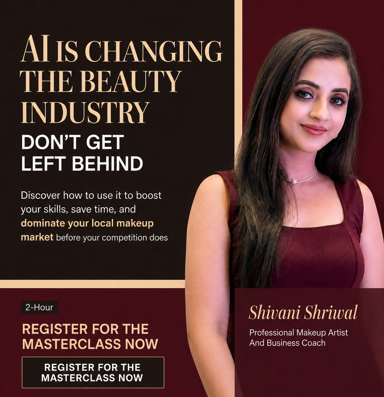 Shivani Shriwal Facebook ad: Fix Your Client Problem in 3 Days