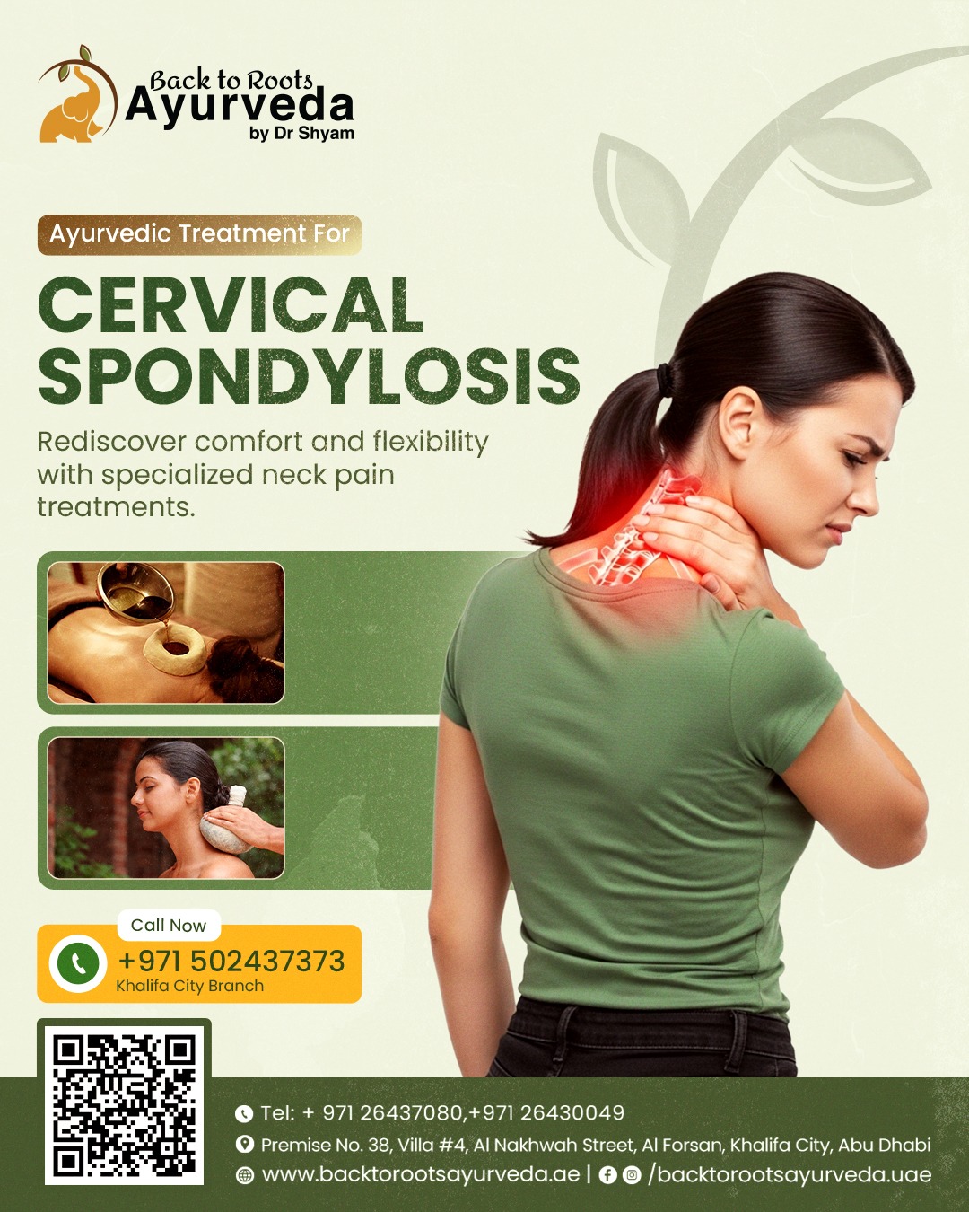 Back to Roots Ayurveda UAE Facebook ad: Authentic Ayurveda offers a natural solution to manage…