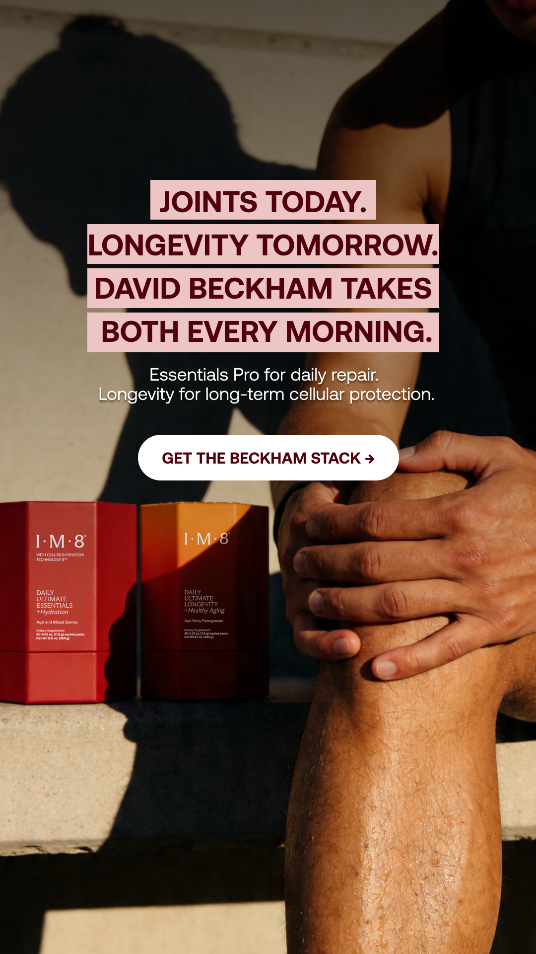 IM8 Health Facebook ad