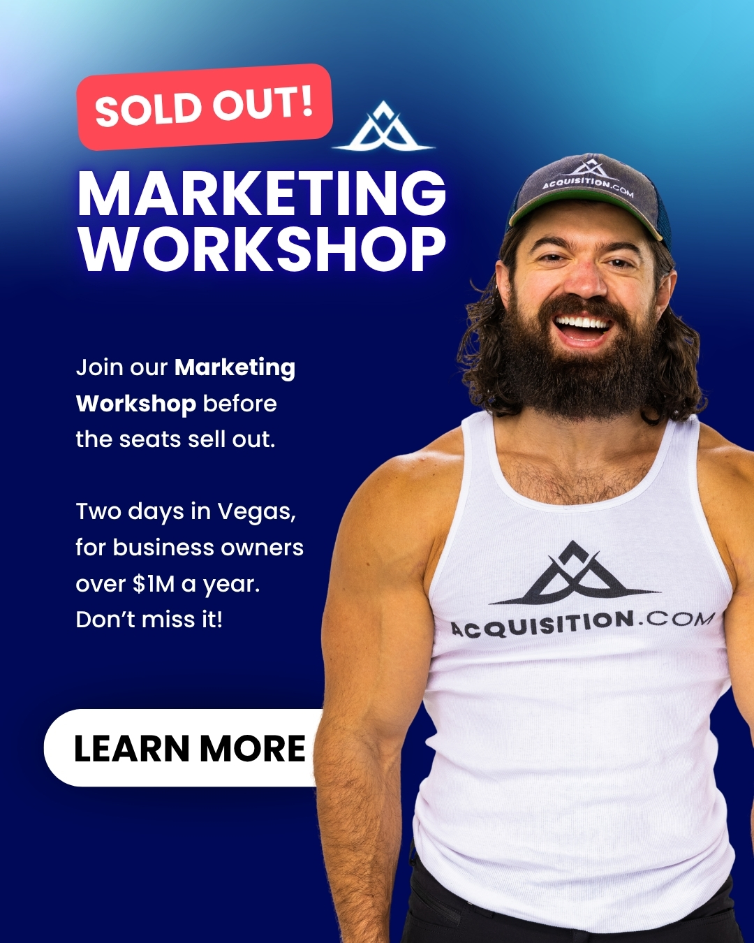 Alex Hormozi Facebook ad