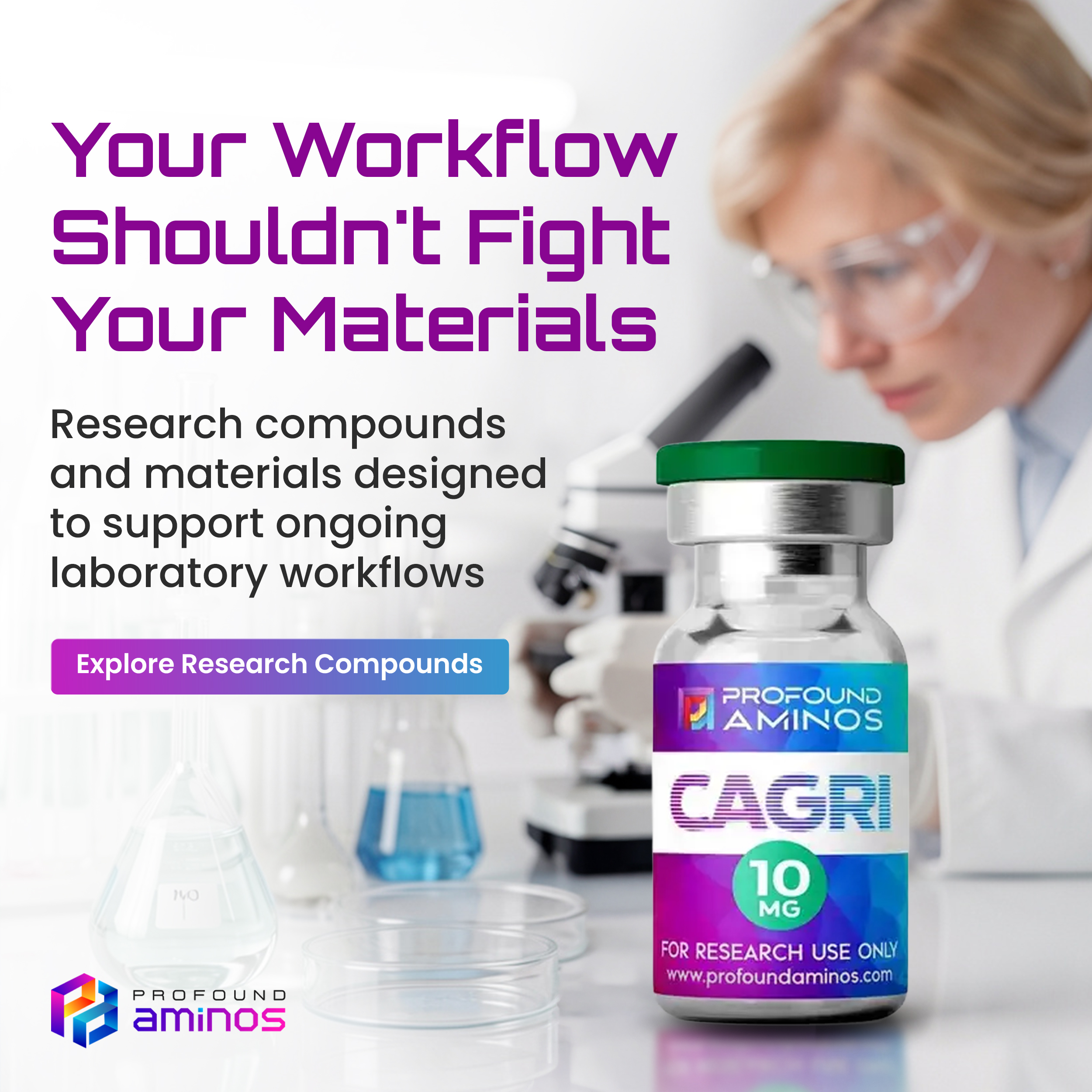 Profound Amino  Facebook ad