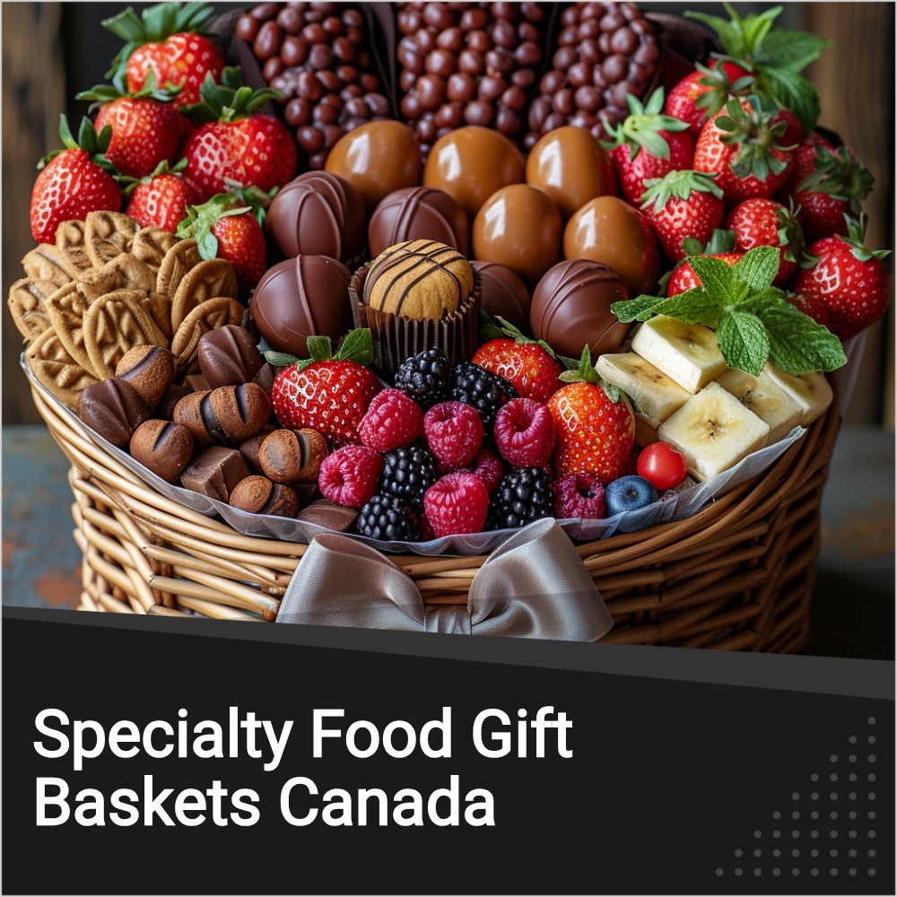 TrendingResults Headstart Facebook ad: Specialty Food Gift Baskets Canada...