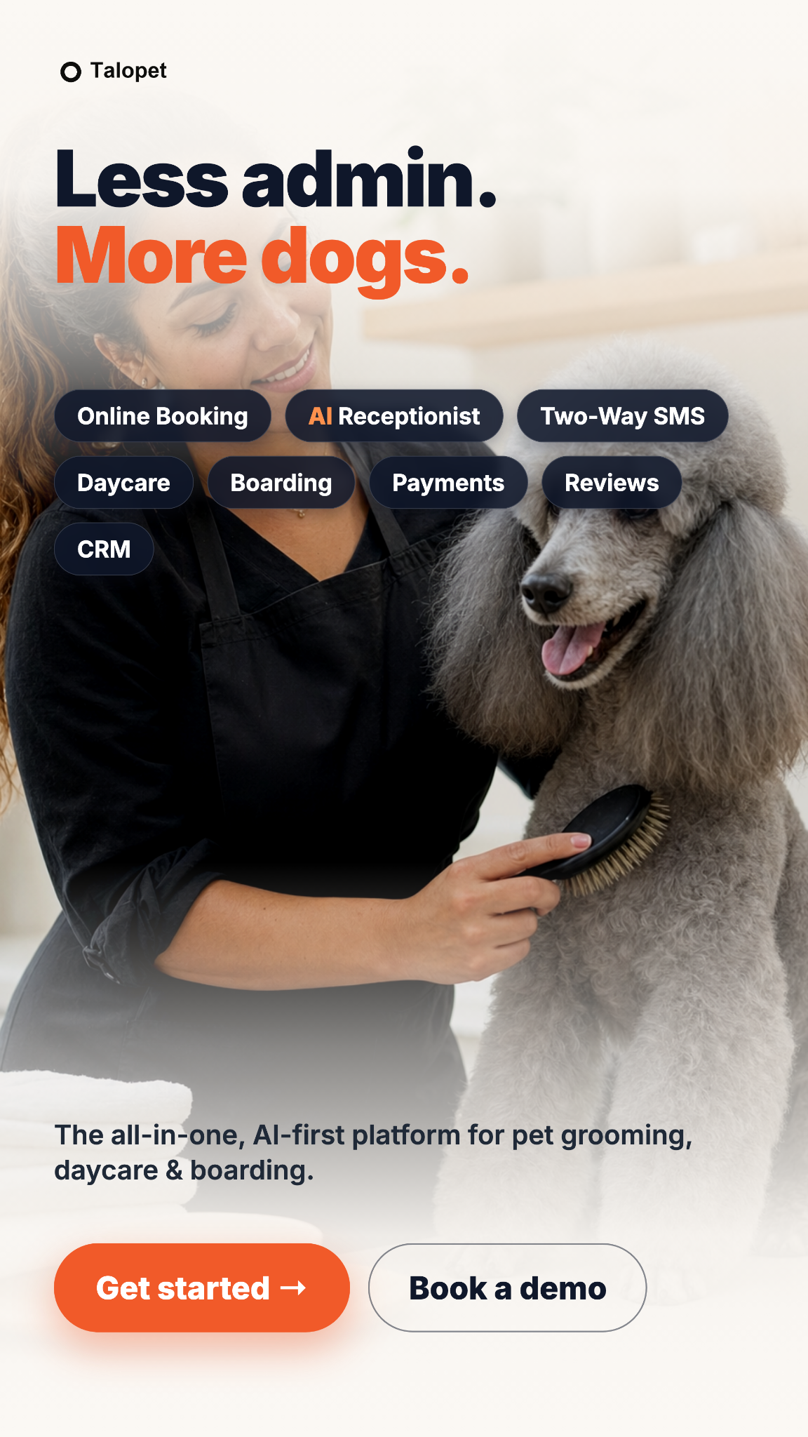 Talopet-CRM Facebook ad