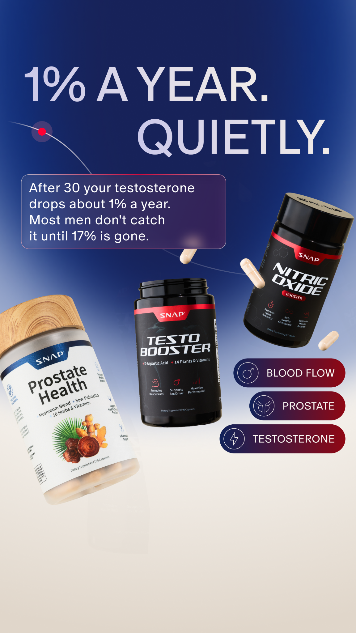 Snap Supplements Facebook ad