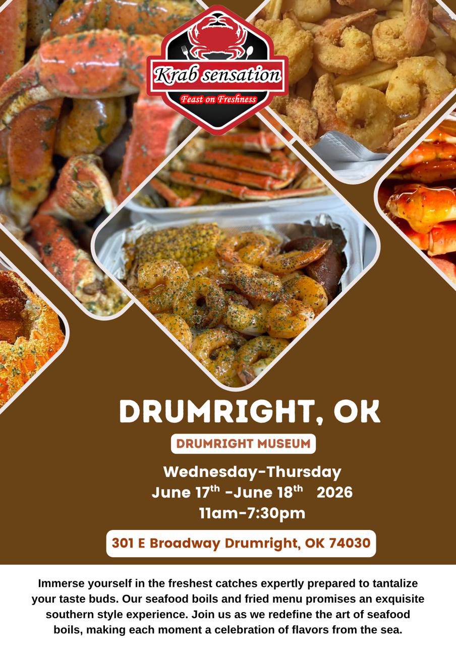 The Krab Sensation & Seafood on the Go. Facebook ad