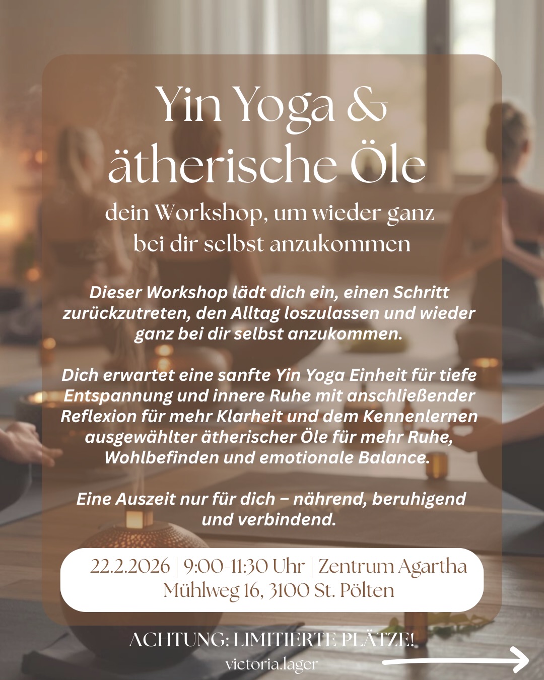victoria.lager Facebook ad: Manchmal braucht es nur einen Moment der Stille