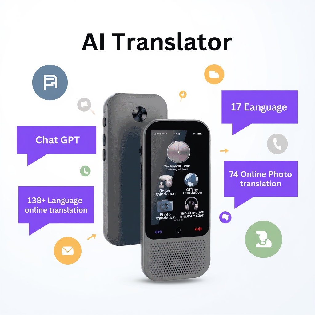 Tech Offside Facebook ad: AI Translator S80 Pro, ແປພາສາທັນໃຈ 100+ ພາສາ