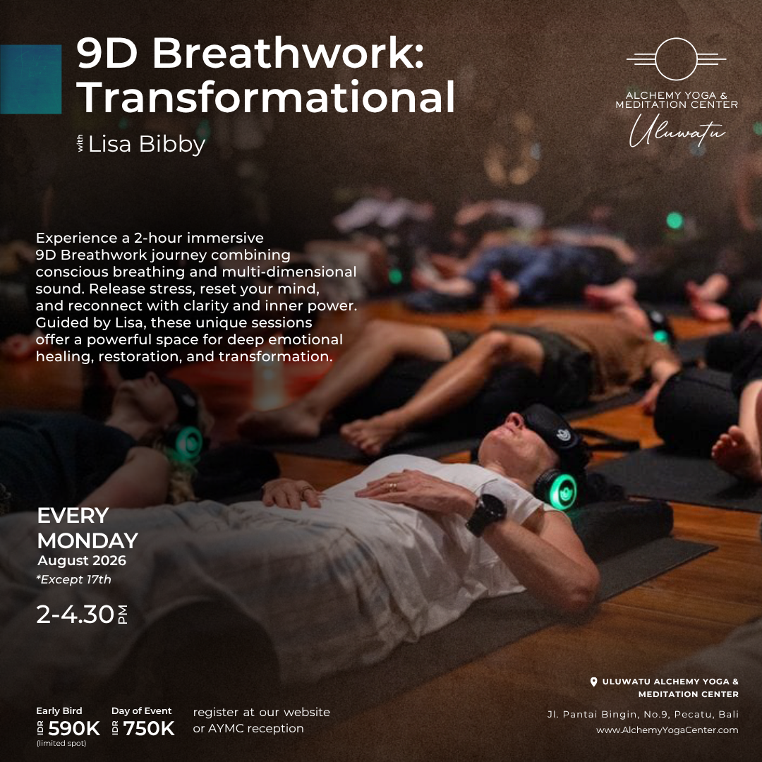 Alchemy Yoga Center Uluwatu Facebook ad