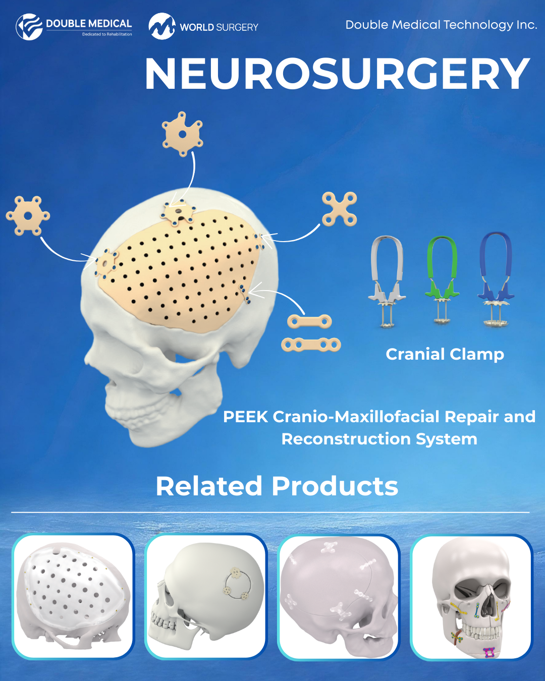 Double Medical Facebook ad: Expand your business with Double Medical!