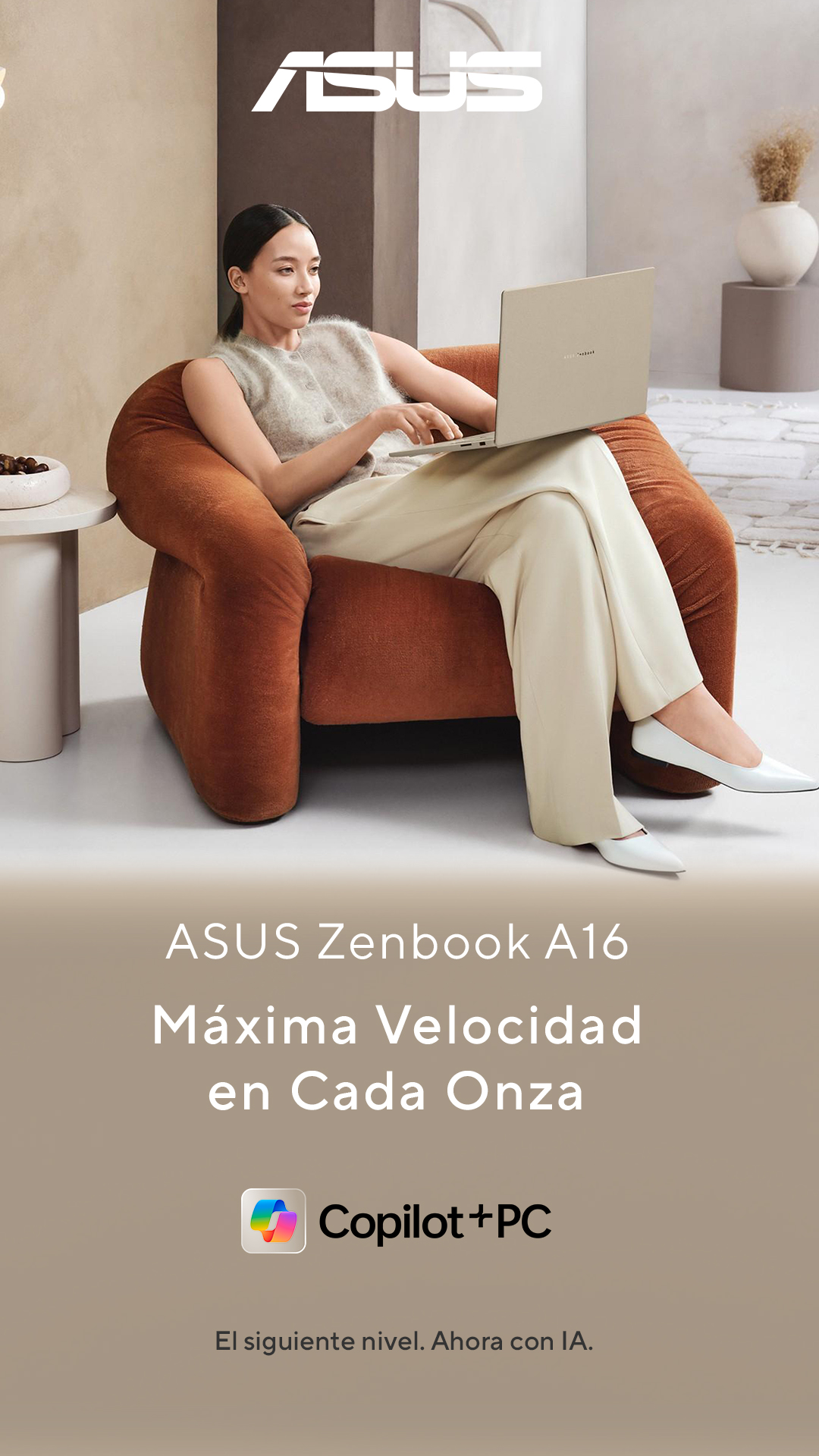 ASUS Facebook ad: Máxima velocidad