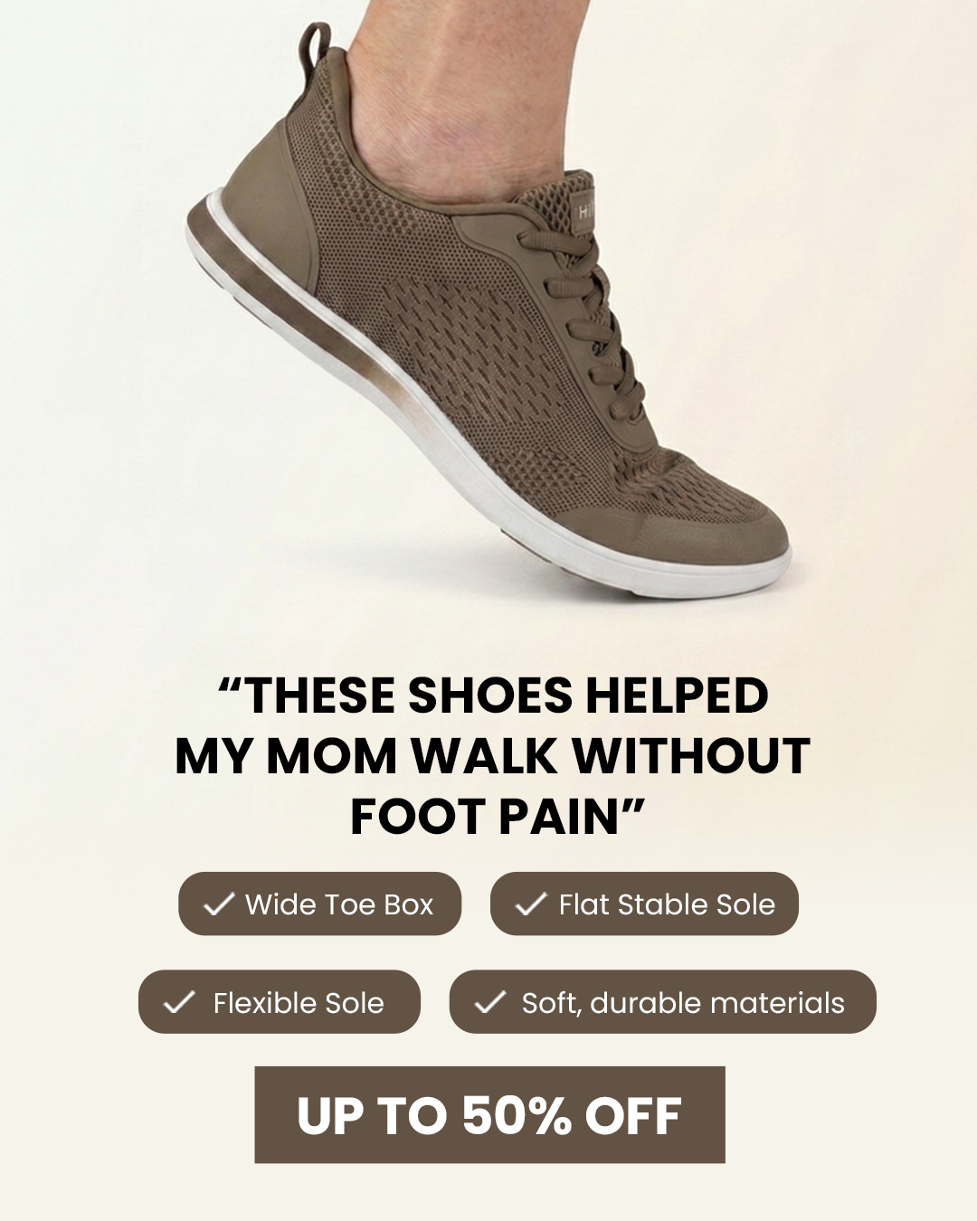 HIKE Footwear Facebook ad