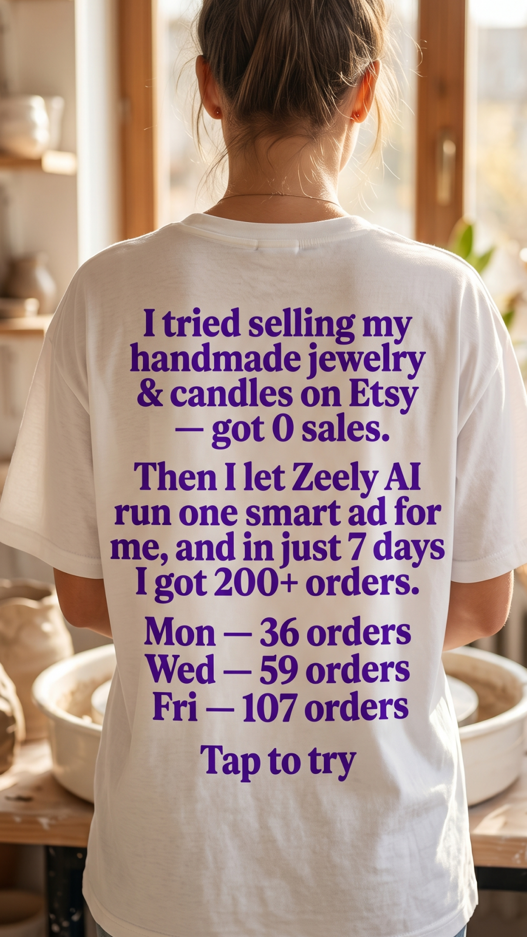 Zeely Facebook ad