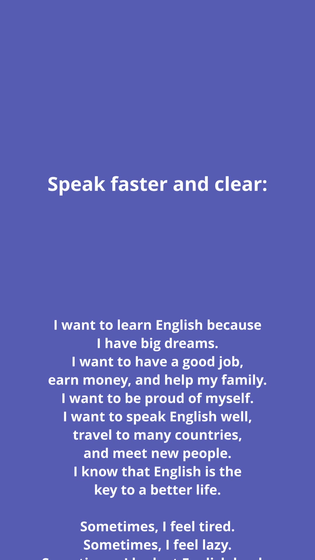 PeerUp - English Speaking App Facebook ad: No boring lessons, Learn English by Talking