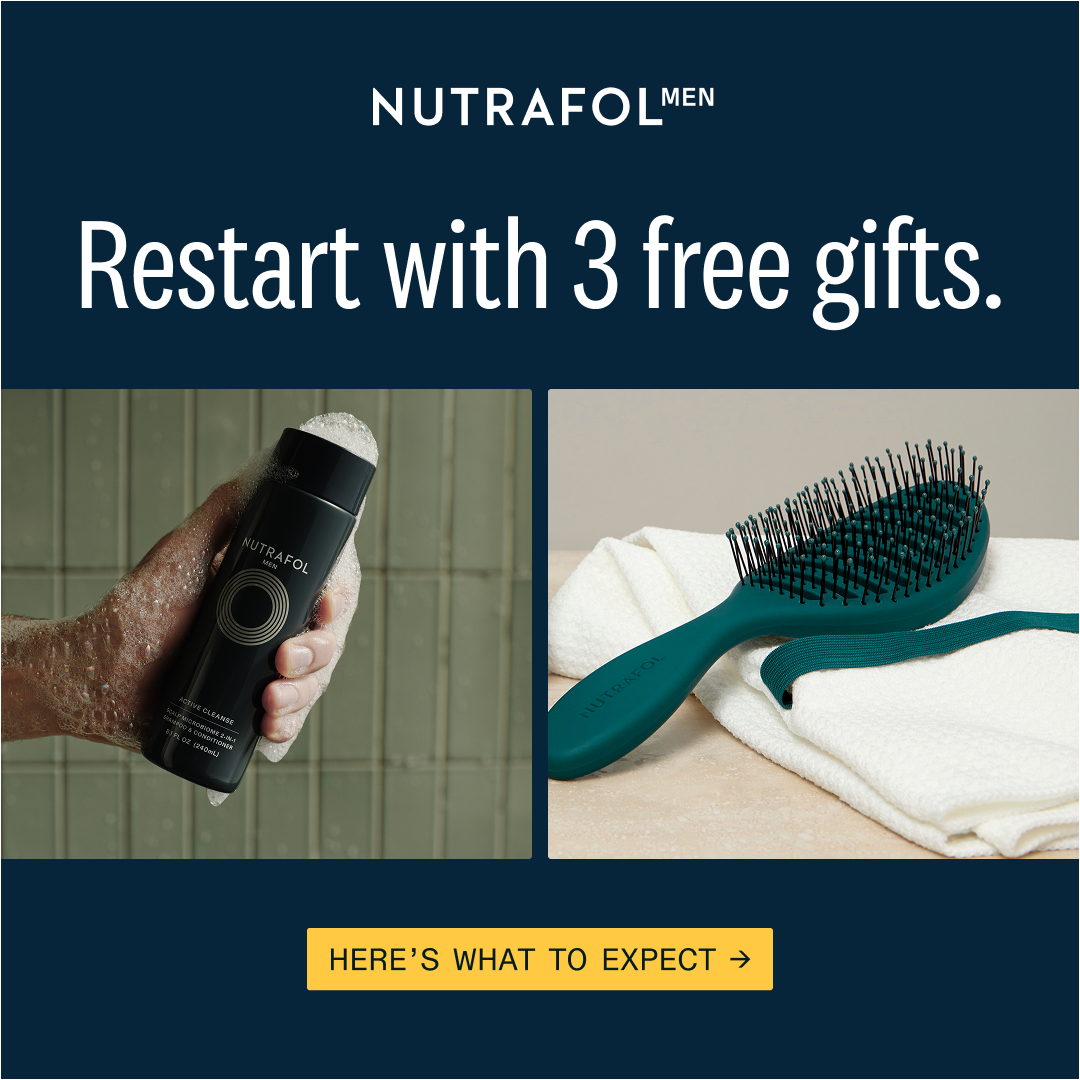 Nutrafol Men Facebook ad