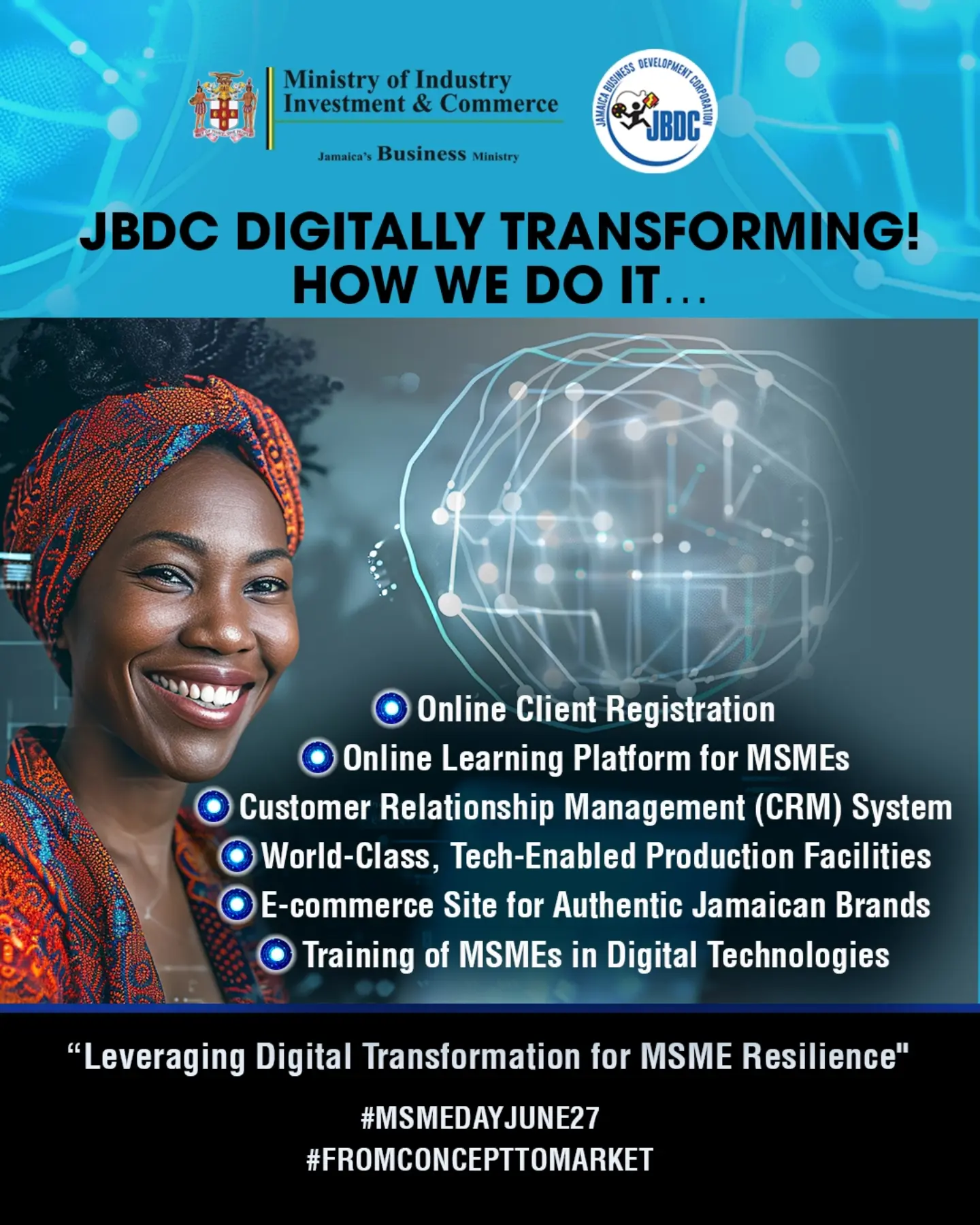 Jamaica Business Development Corporation Facebook ad from Jun 25, 2026