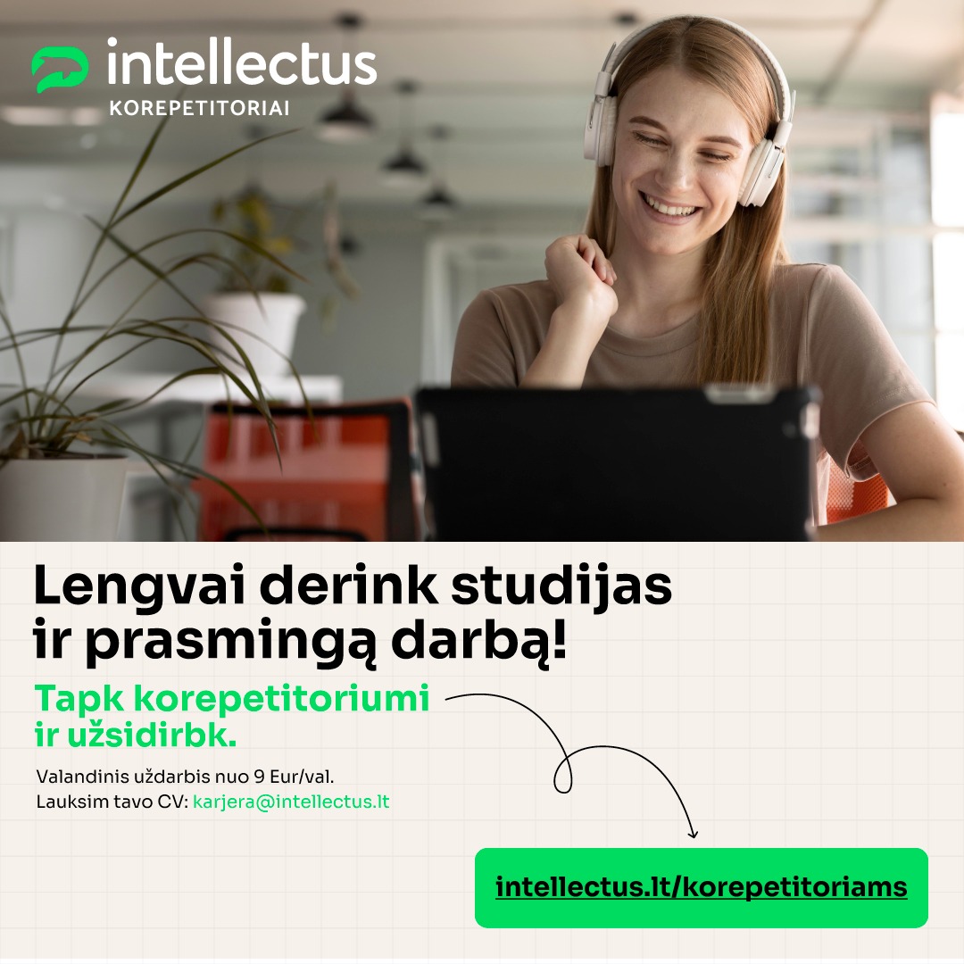 Anglų kalbos mokykla „Intellectus“ Facebook ad