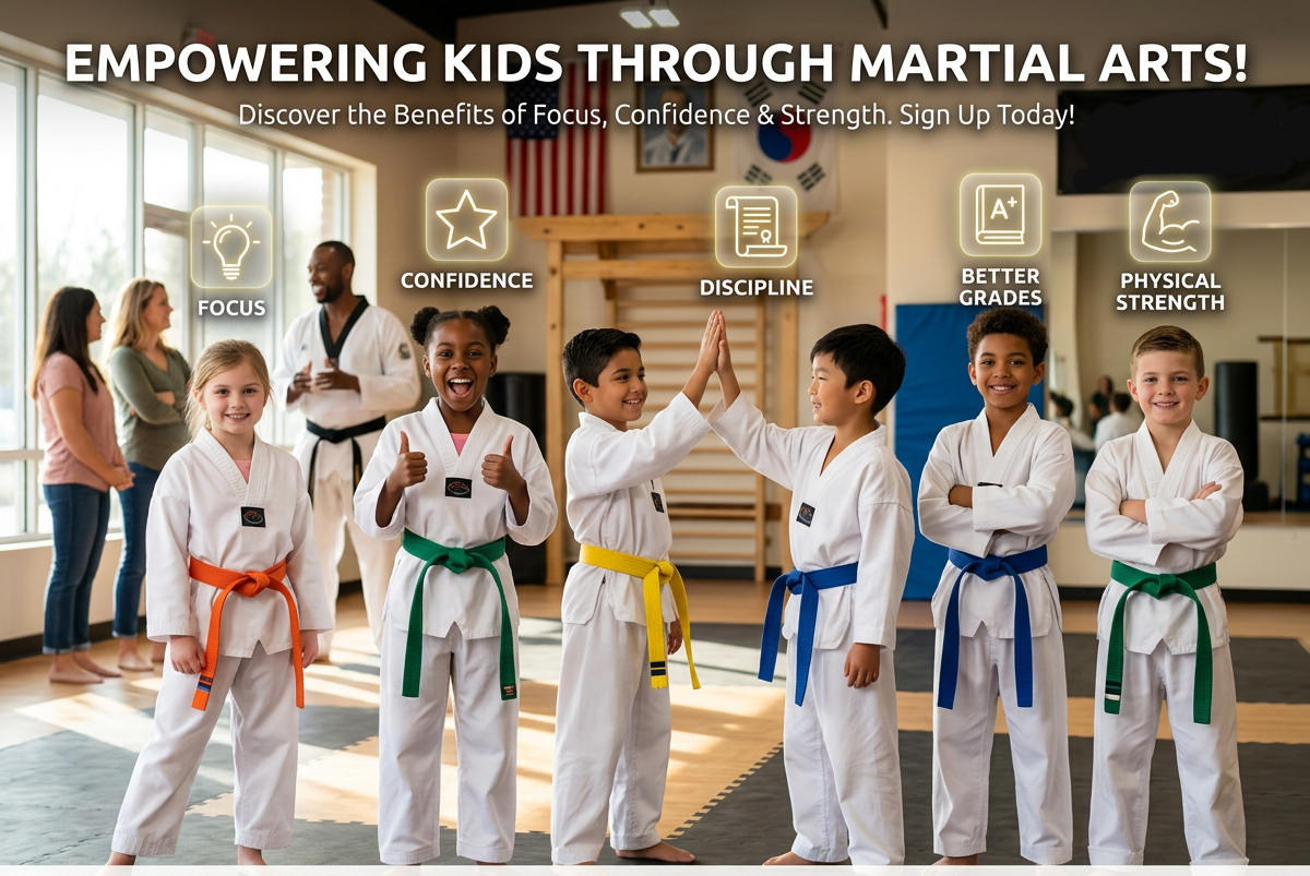 White Tiger Taekwondo Allen Facebook ad