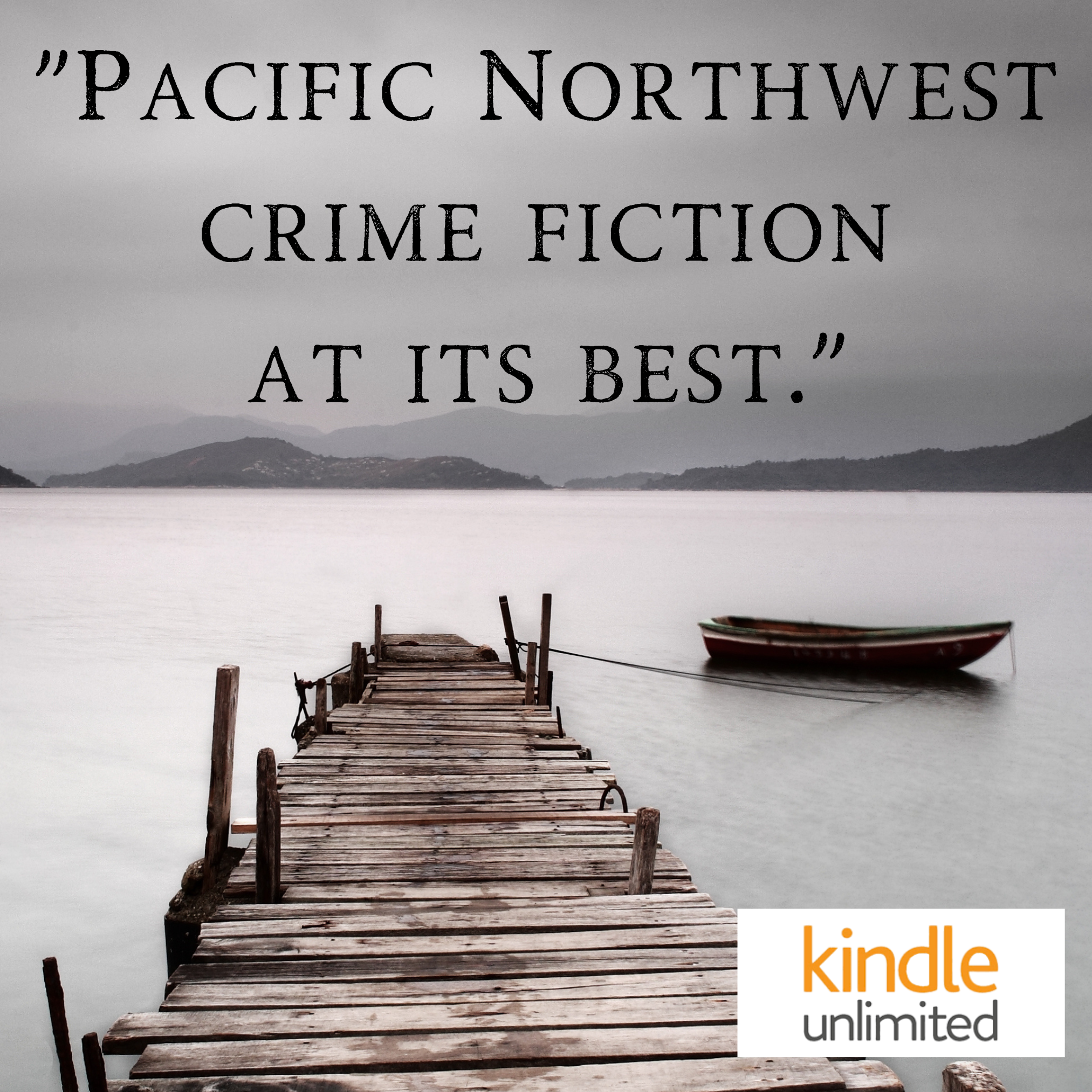 D.D. Black, Author of Pacific Northwest Crime Fiction Facebook ad