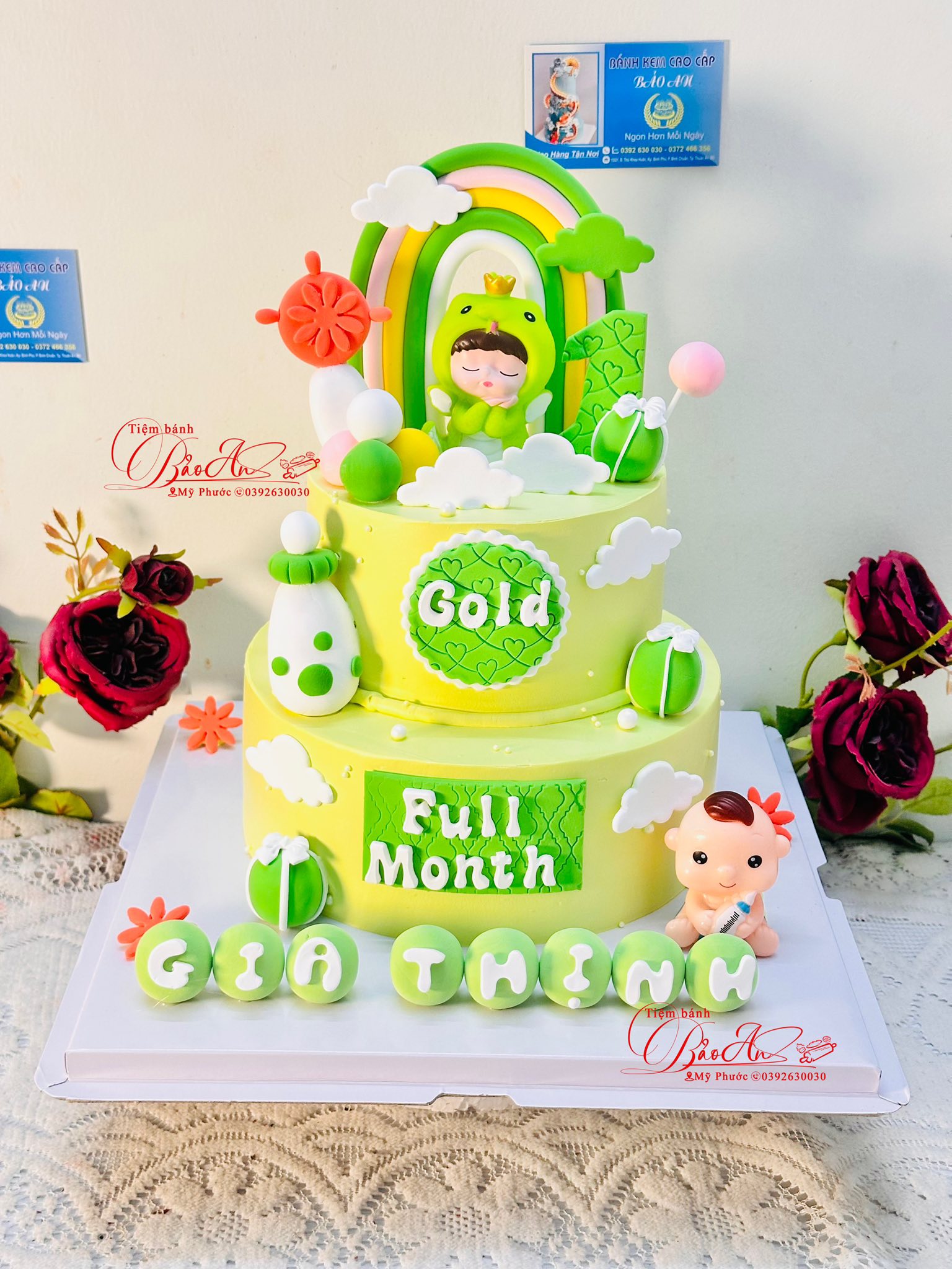 Tiệm Bánh Bảo An Mỹ Phước2 Facebook ad: Bánh Kem Ngon Như Tình Yêu Của MẸ