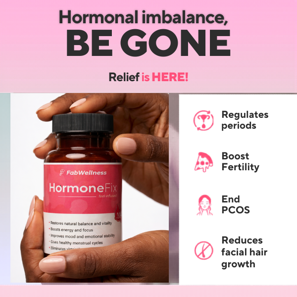 Hormonefix Facebook ad: Balance Your Hormones Naturally