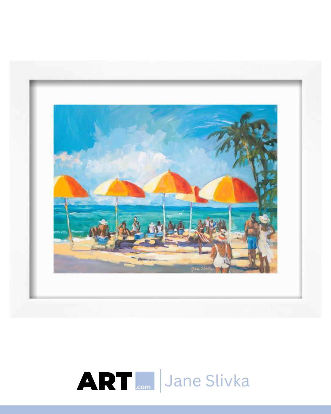 Art.com Facebook ad: Tropical Getaway. Explore Art.com’s curated collection of…