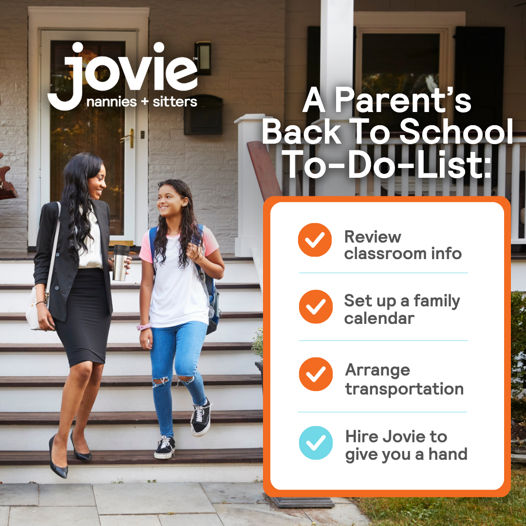 Jovie Facebook ad: Find A Nanny