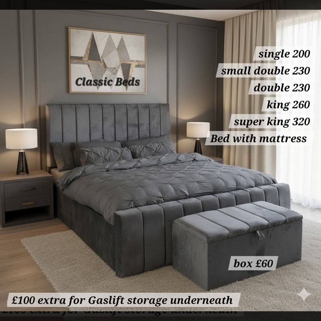 classic Beds Facebook ad