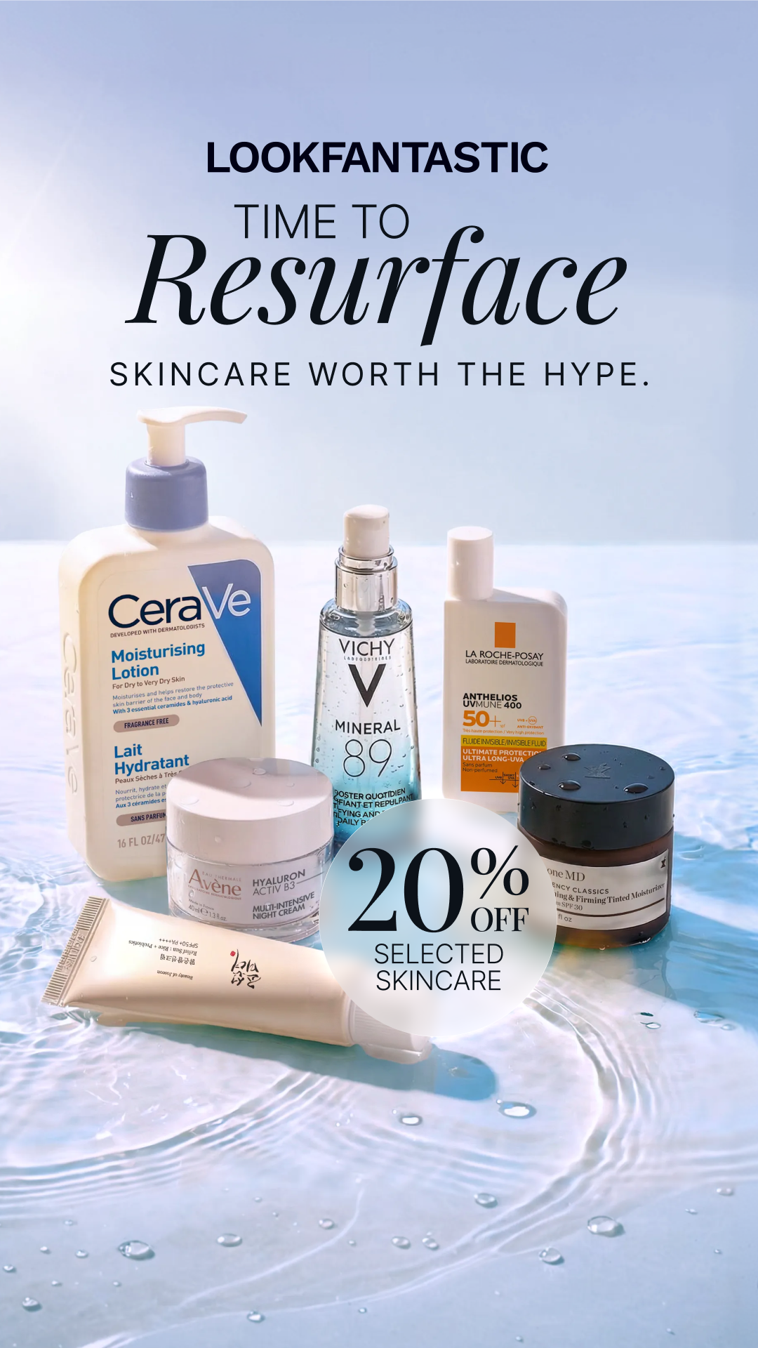 LOOKFANTASTIC Facebook ad