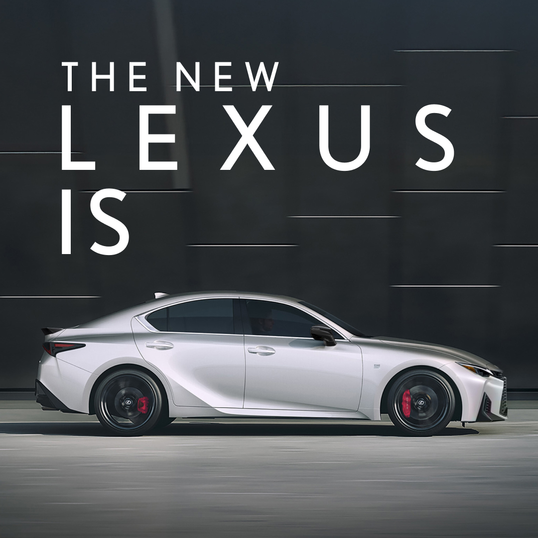 Lexus Canada Facebook ad: Crafted for driving pleasure.