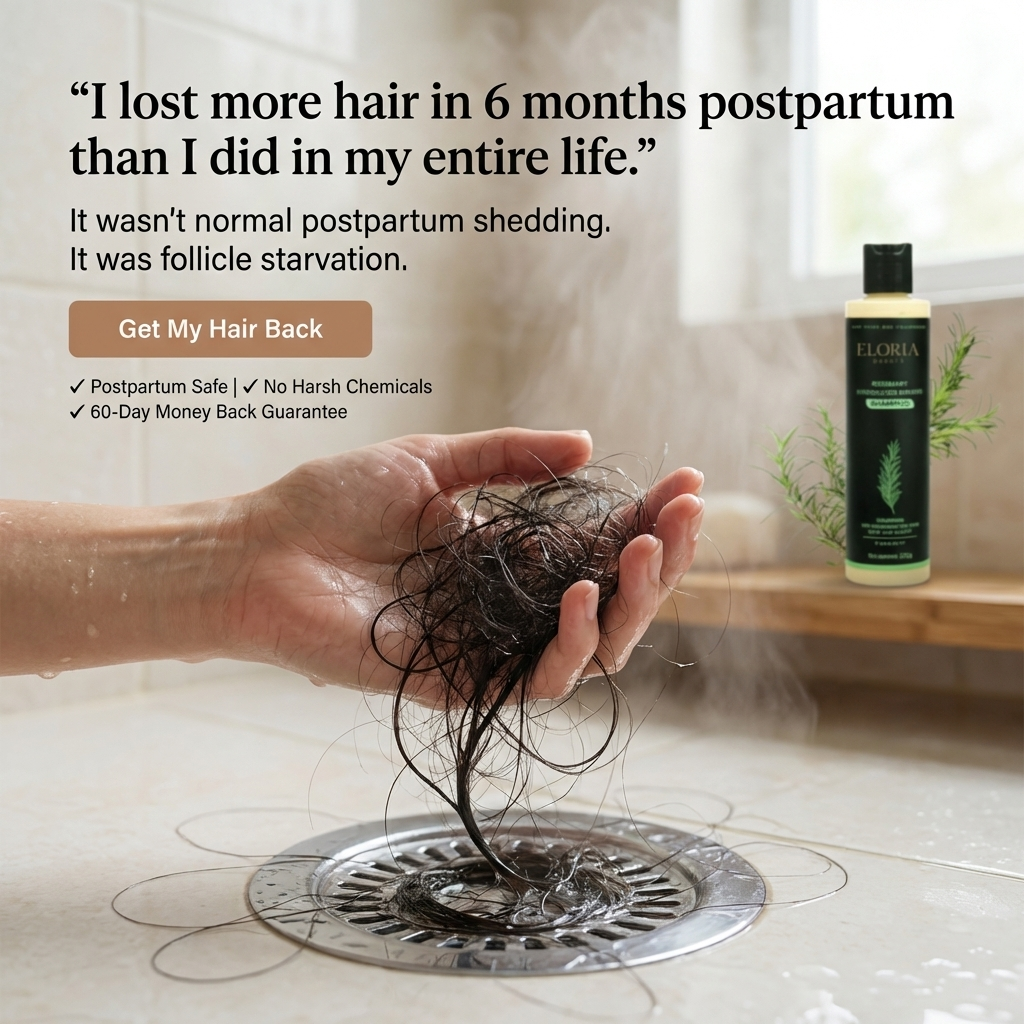 Hair Health Report Facebook ad: Nourish Your Hair Naturally