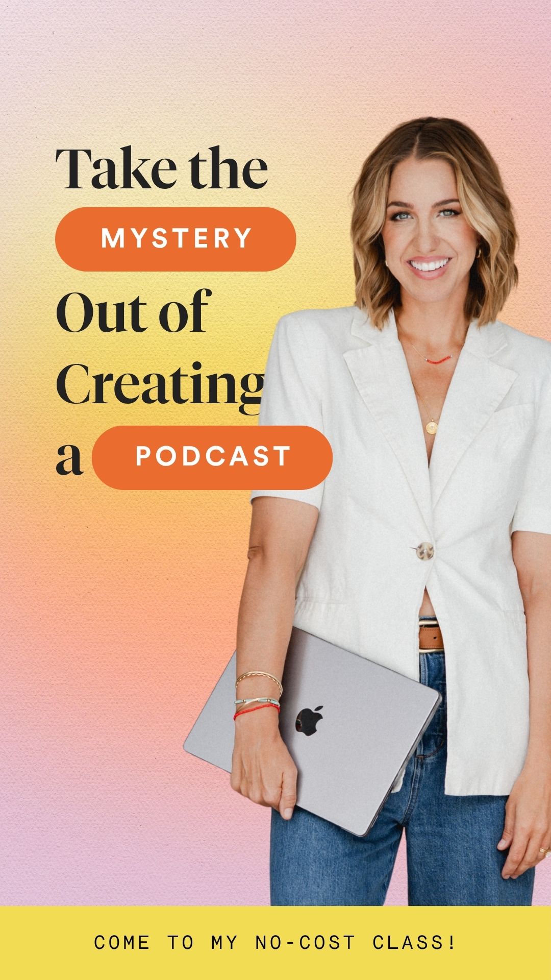 Jenna Kutcher Facebook ad: Start Your Podcast in 3 Easy Steps | No Tech Skills…