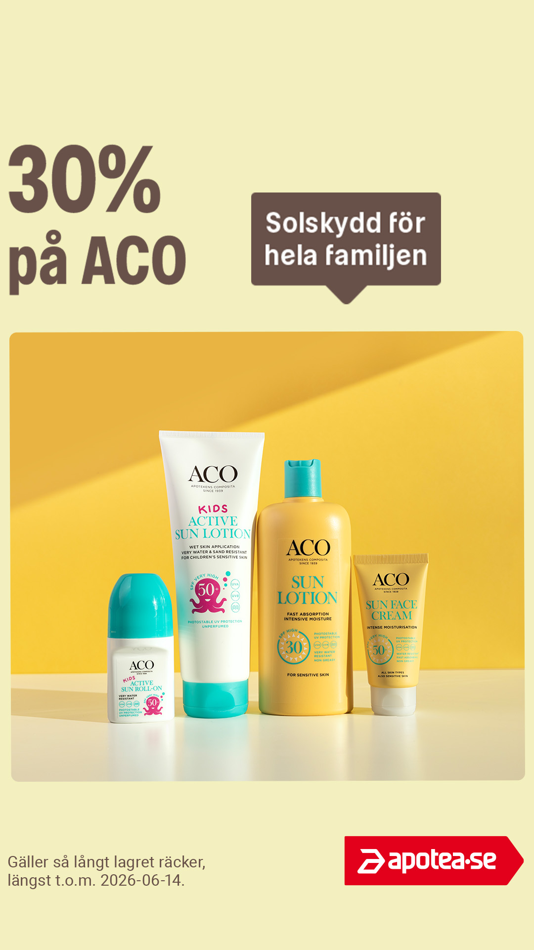 apotea.se Facebook ad from May 18, 2026