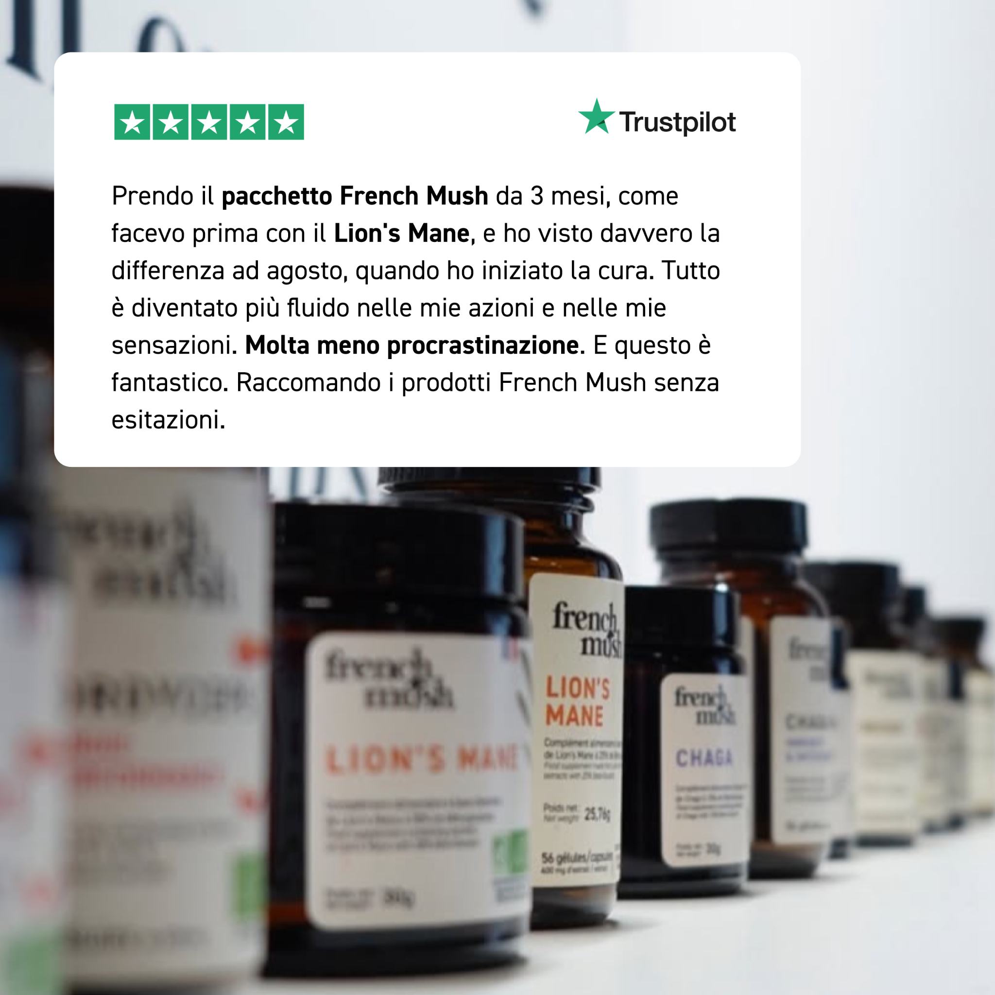 French Mush Italia Facebook ad